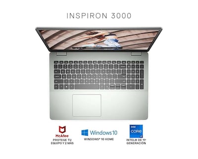 Foto 2 | Laptop Dell I3501-I78256WW10HS-5 15.6" Intel Core i7 8GB RAM 256 SSD Blanca