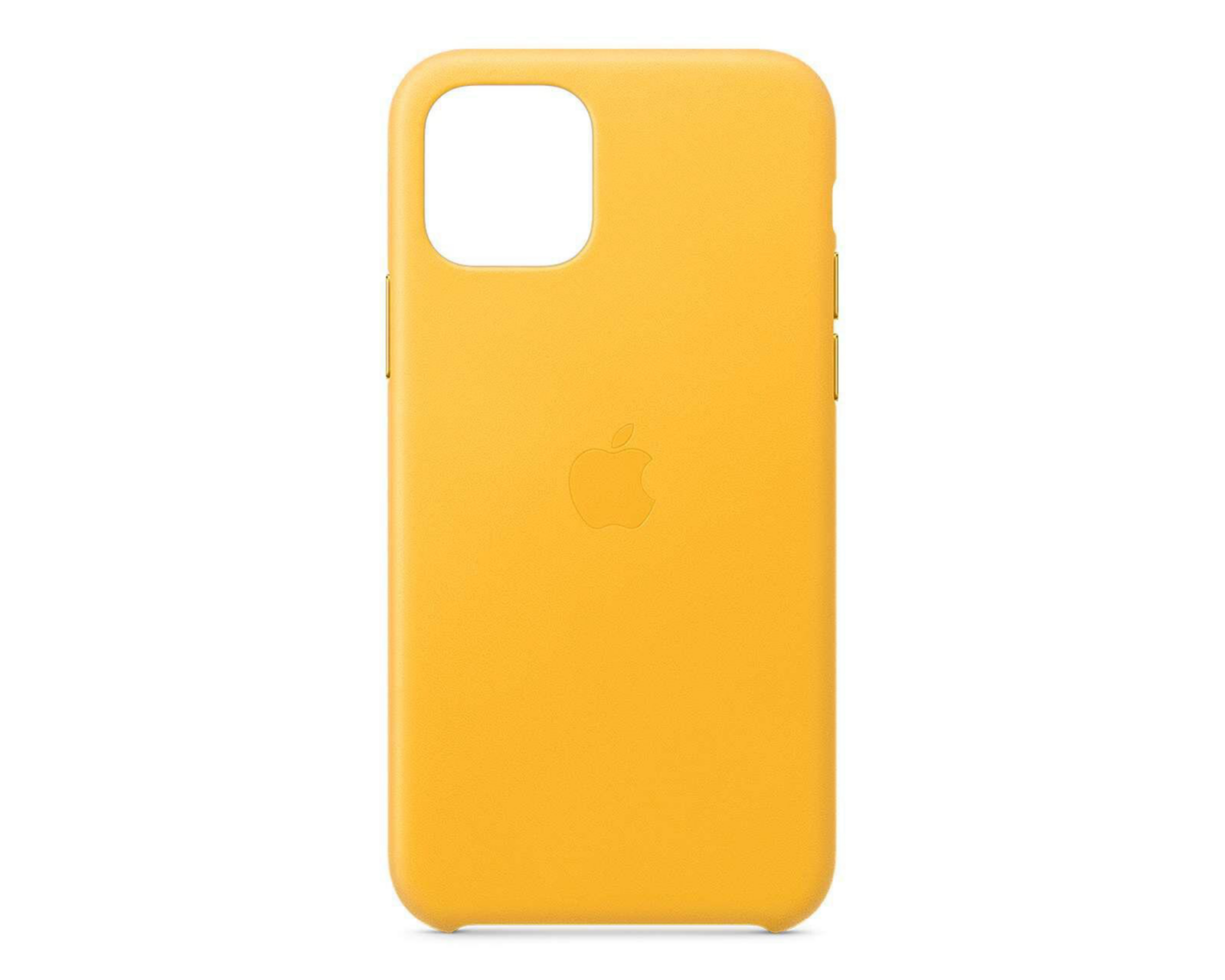 Foto 3 pulgar | Funda de Piel para iPhone 11 Pro Amarillo Cítrico