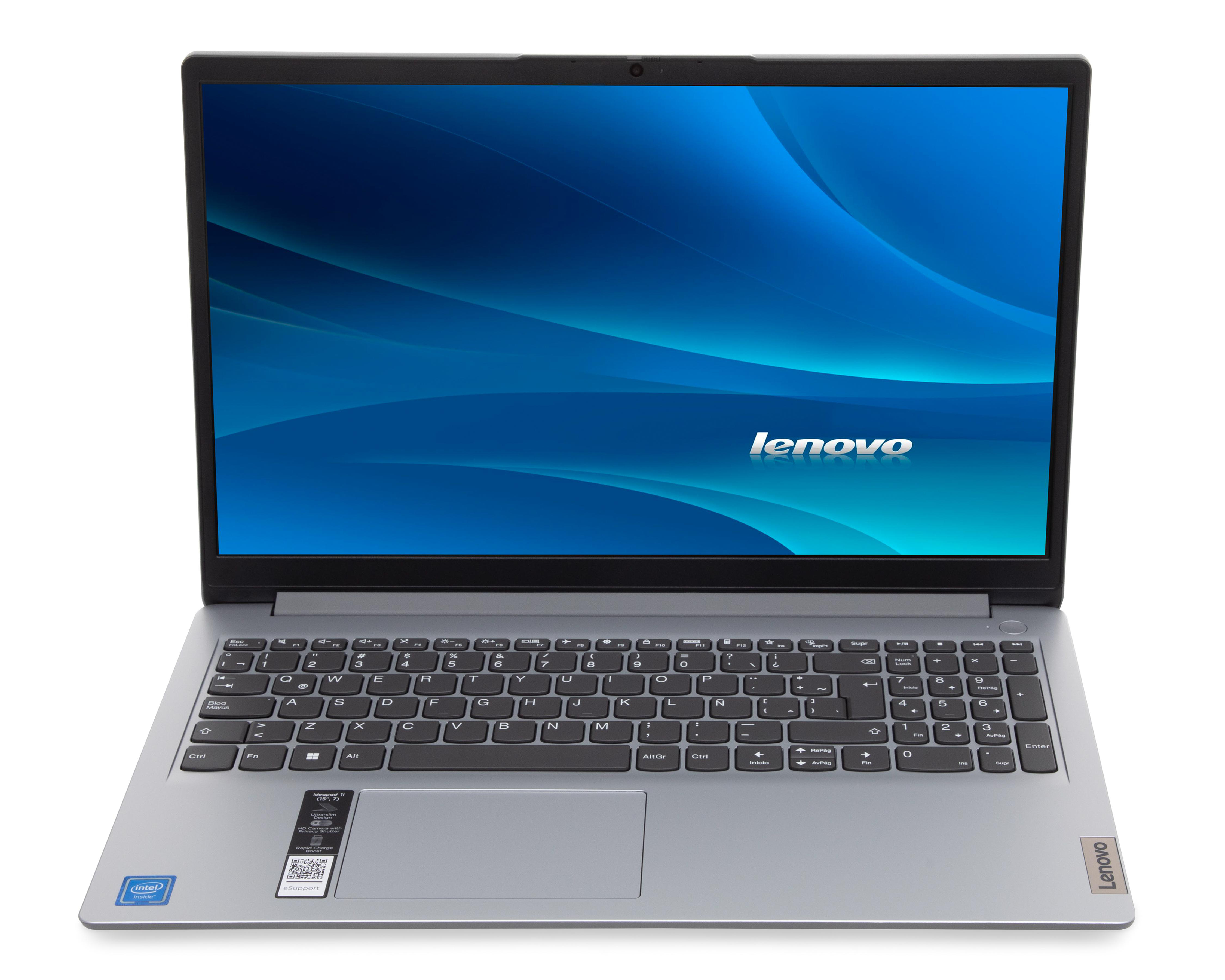 Foto 2 pulgar | Laptop Lenovo Ideapad 1 15.6" Intel Celeron 8 GB RAM 256 GB SSD Gris