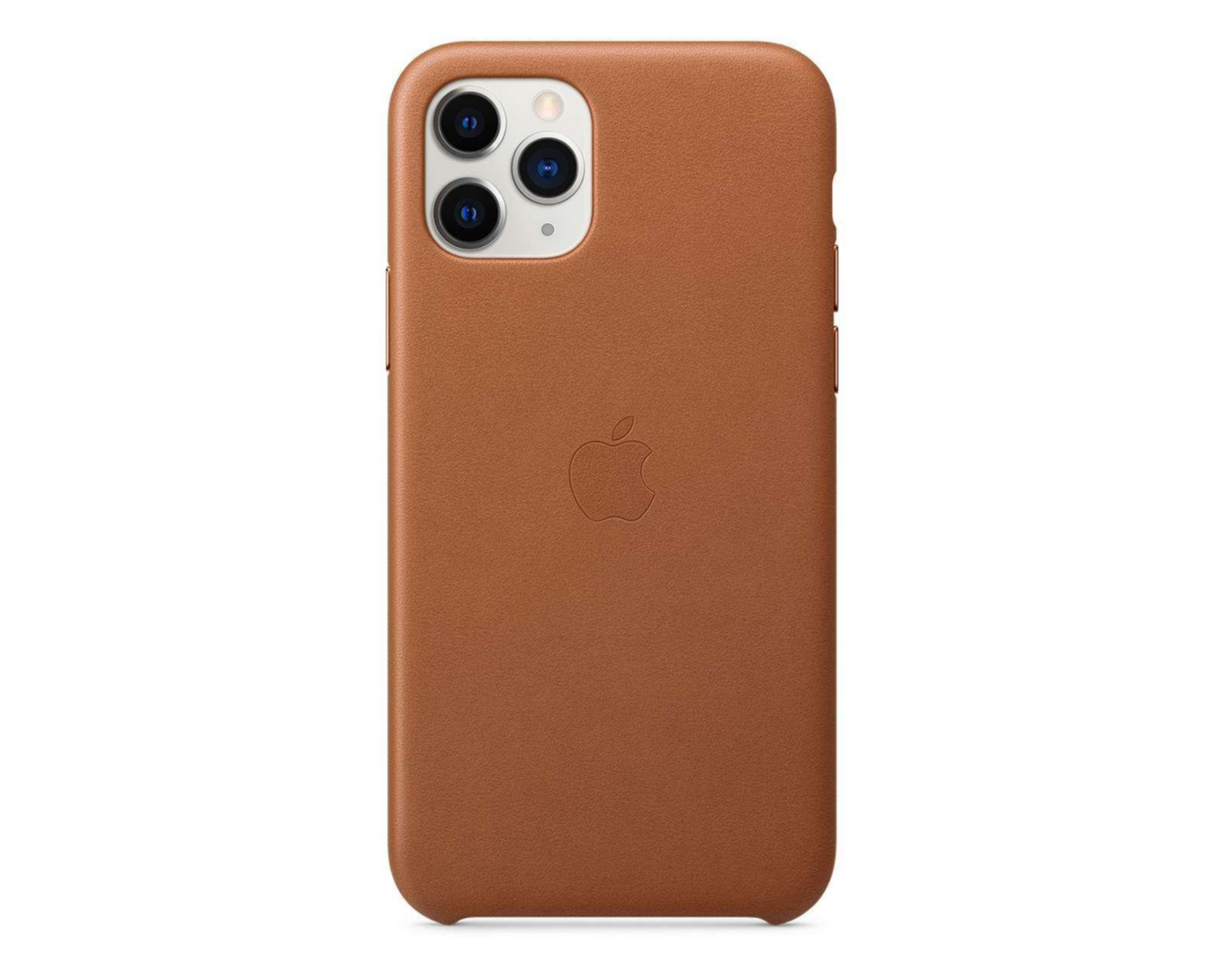 Foto 2 pulgar | Funda de Piel para iPhone 11 Pro Marrón