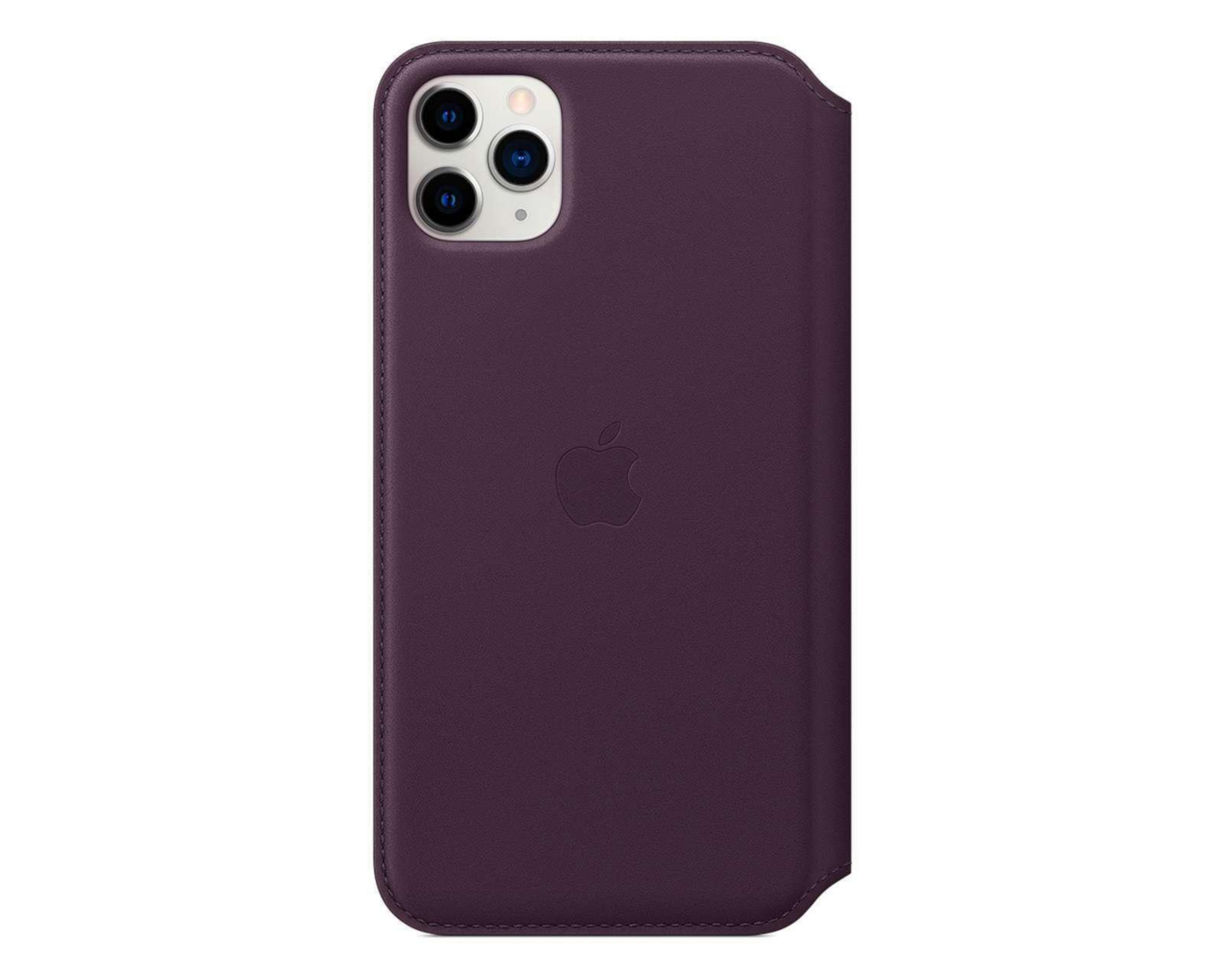 Foto 2 pulgar | Funda de Piel con Tapa para iPhone 11 Pro Max