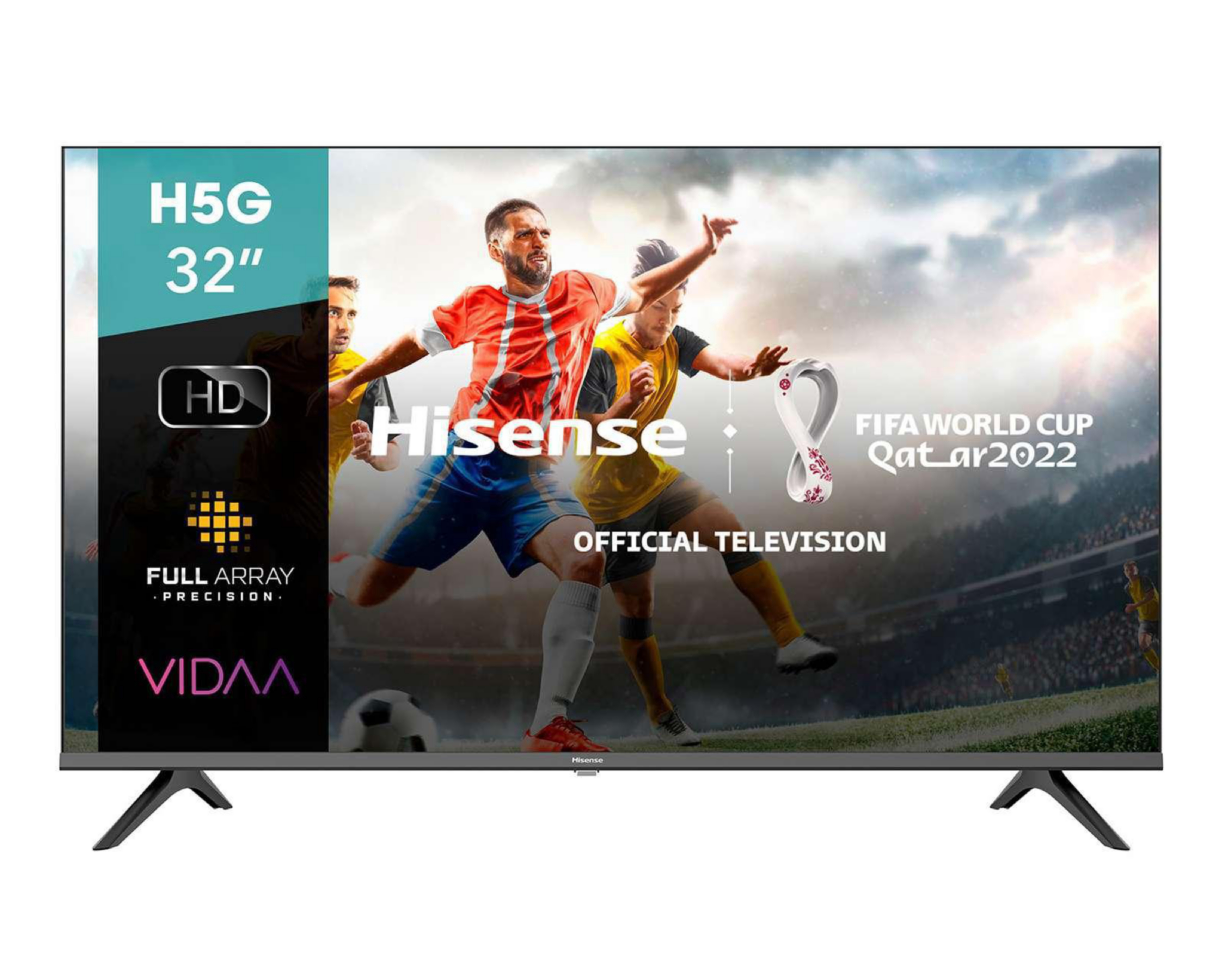 Pantalla LED Hisense 32" HD Smart TV 32H5G