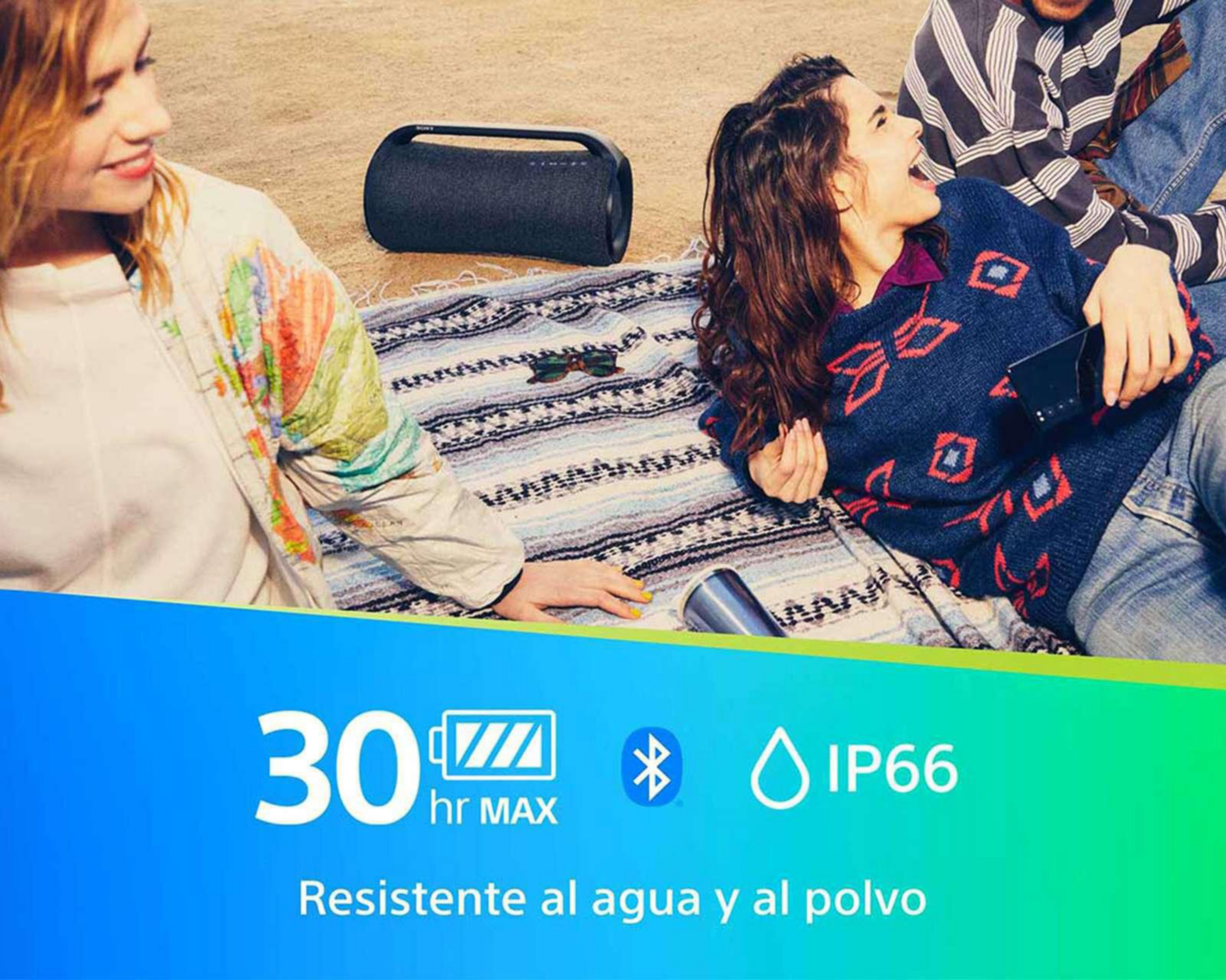 Foto 6 pulgar | Bocina Bluetooth Portátil Sony SRS-XG500/BCLA07 Resistente al Agua