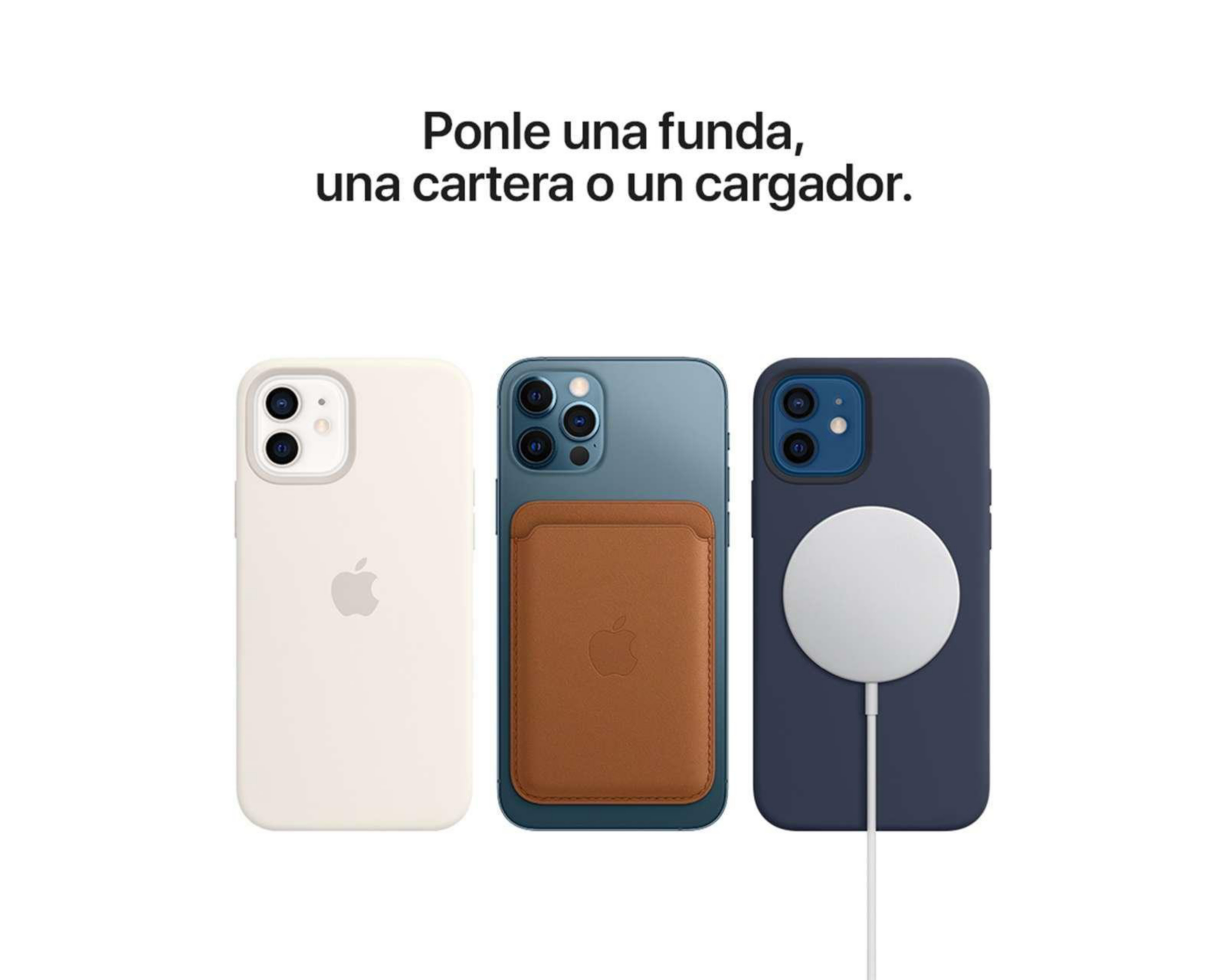 Foto 6 pulgar | Funda de Piel con MagSafe para iPhone 12 y 12 Pro Naranja