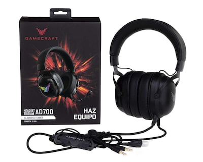 Foto 4 | Audífonos Diadema Gamecraft Gaming Tritium AD700