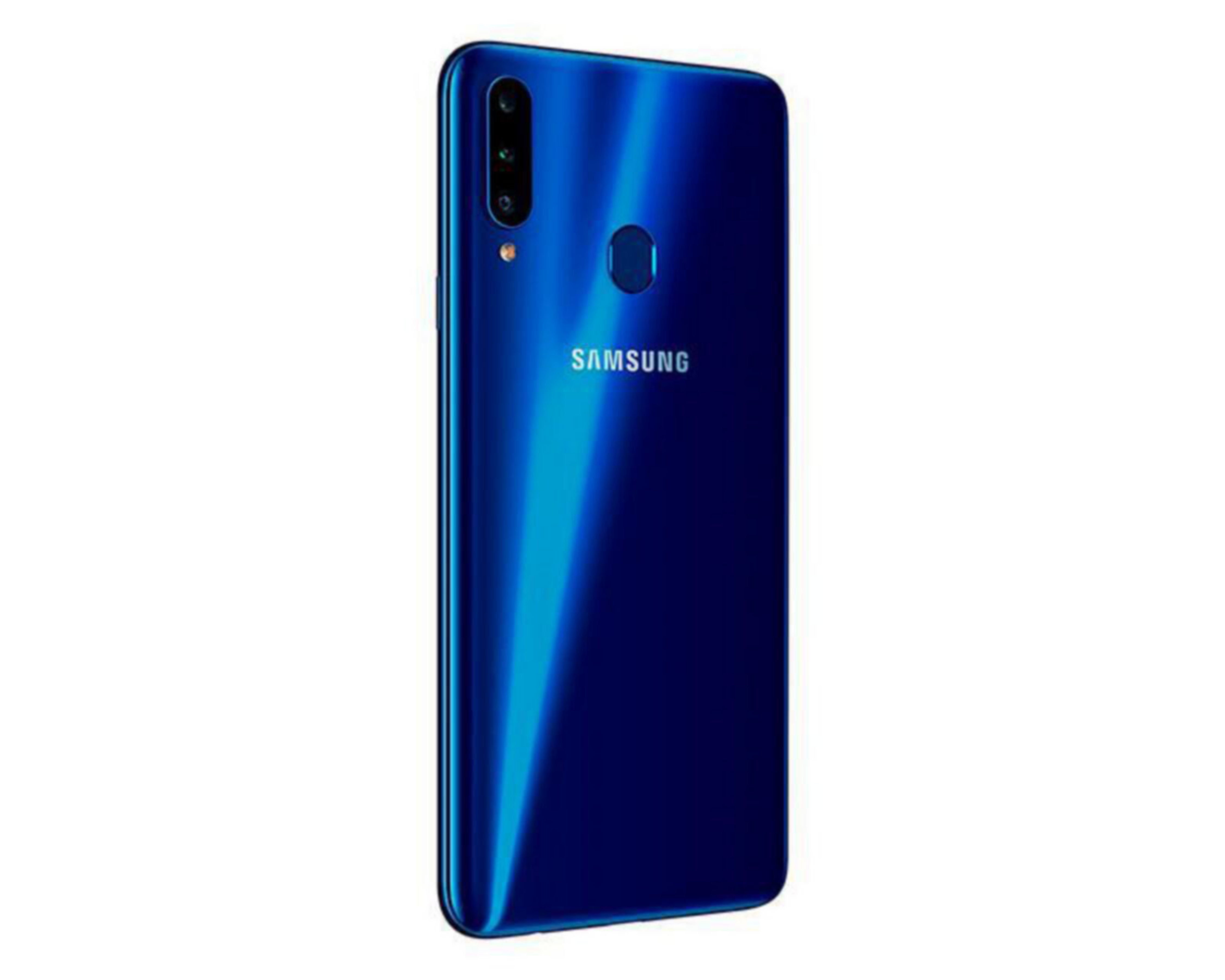 Foto 4 pulgar | Movistar Samsung Galaxy A20S 32 GB Azul