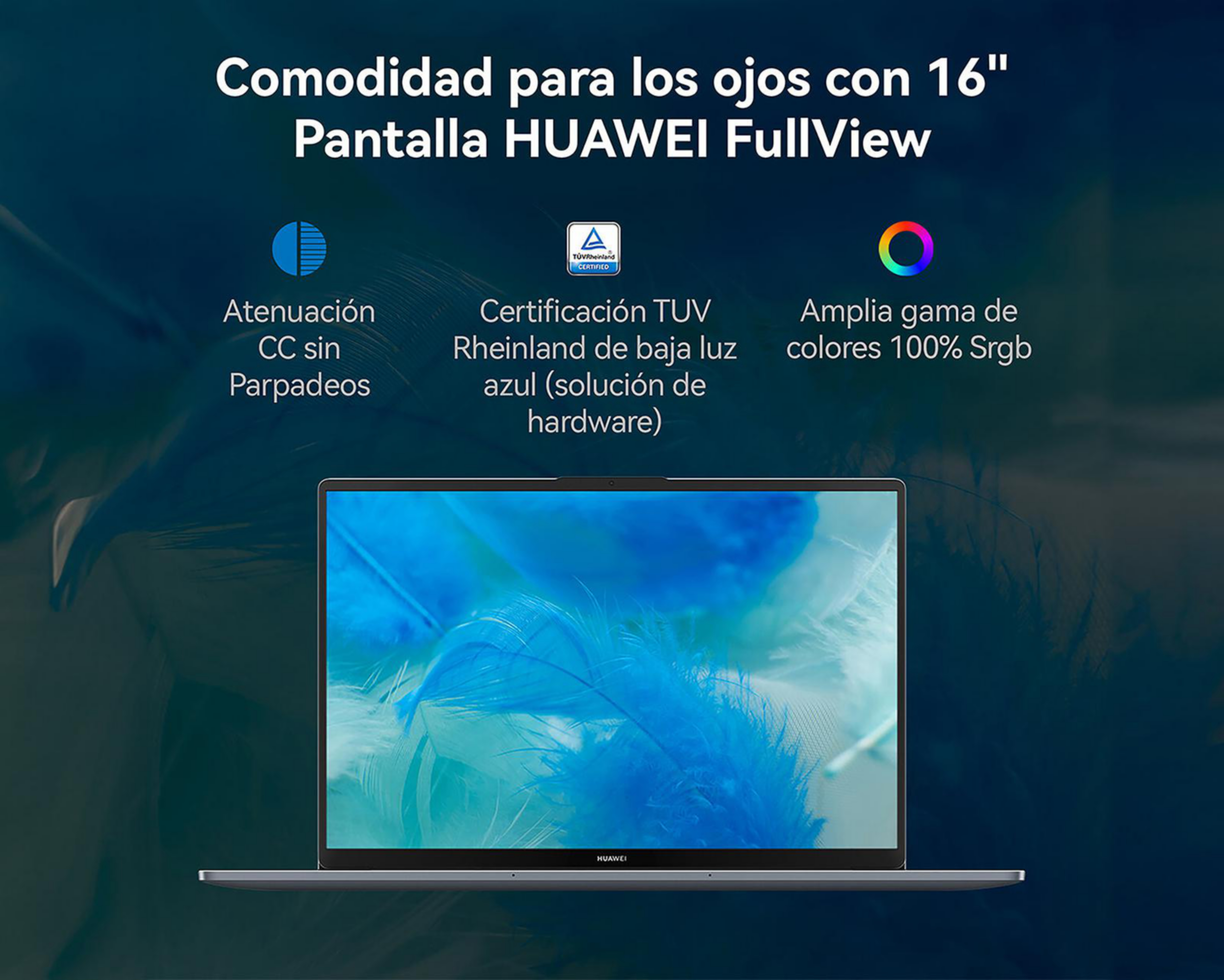 Foto 9 pulgar | Laptop Huawei Matebook D16 16" Windows 11 Intel Core i5 16 GB RAM 1 TB SSD Gris