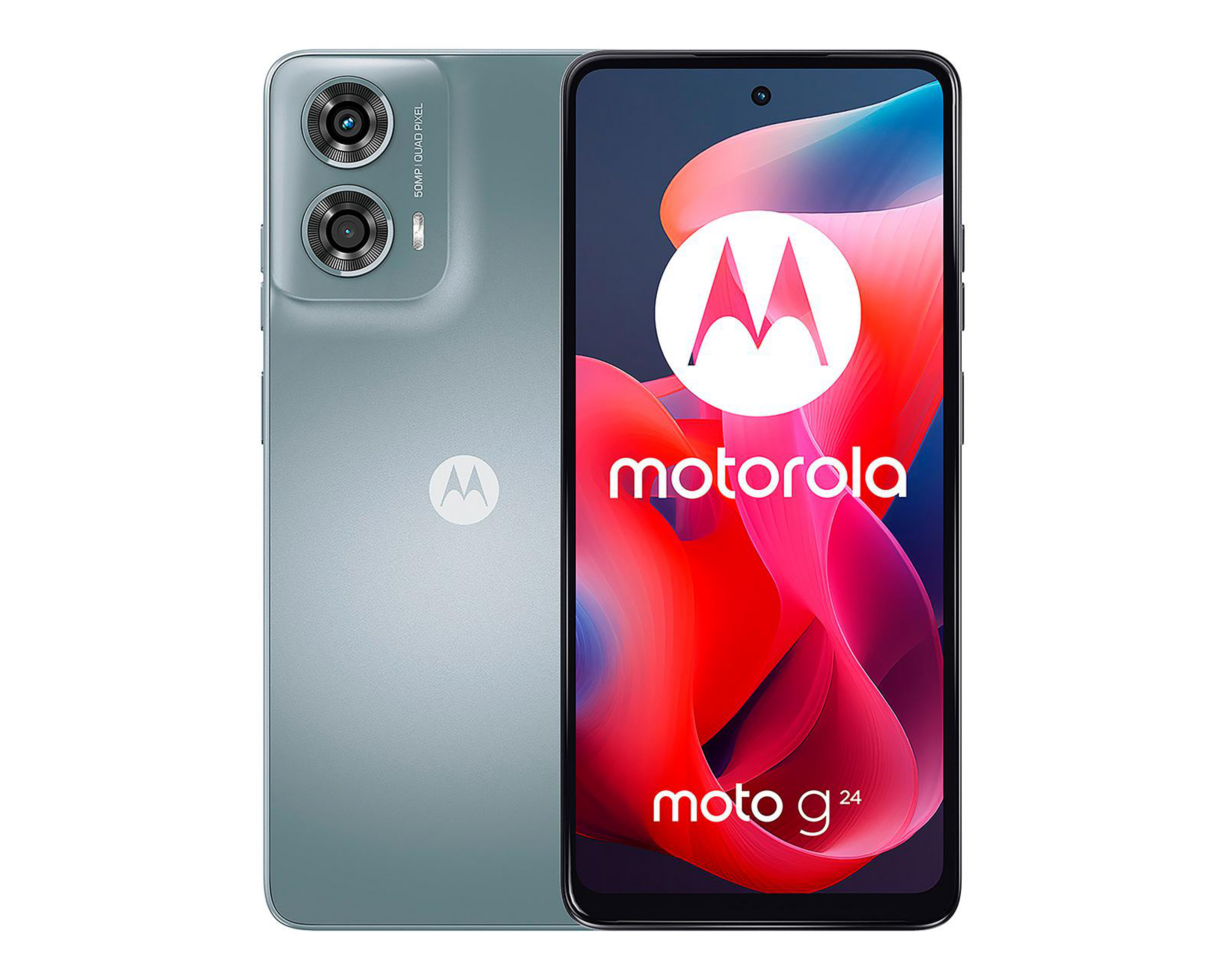 Celular Motorola Desbloqueado G24 128 GB Gris