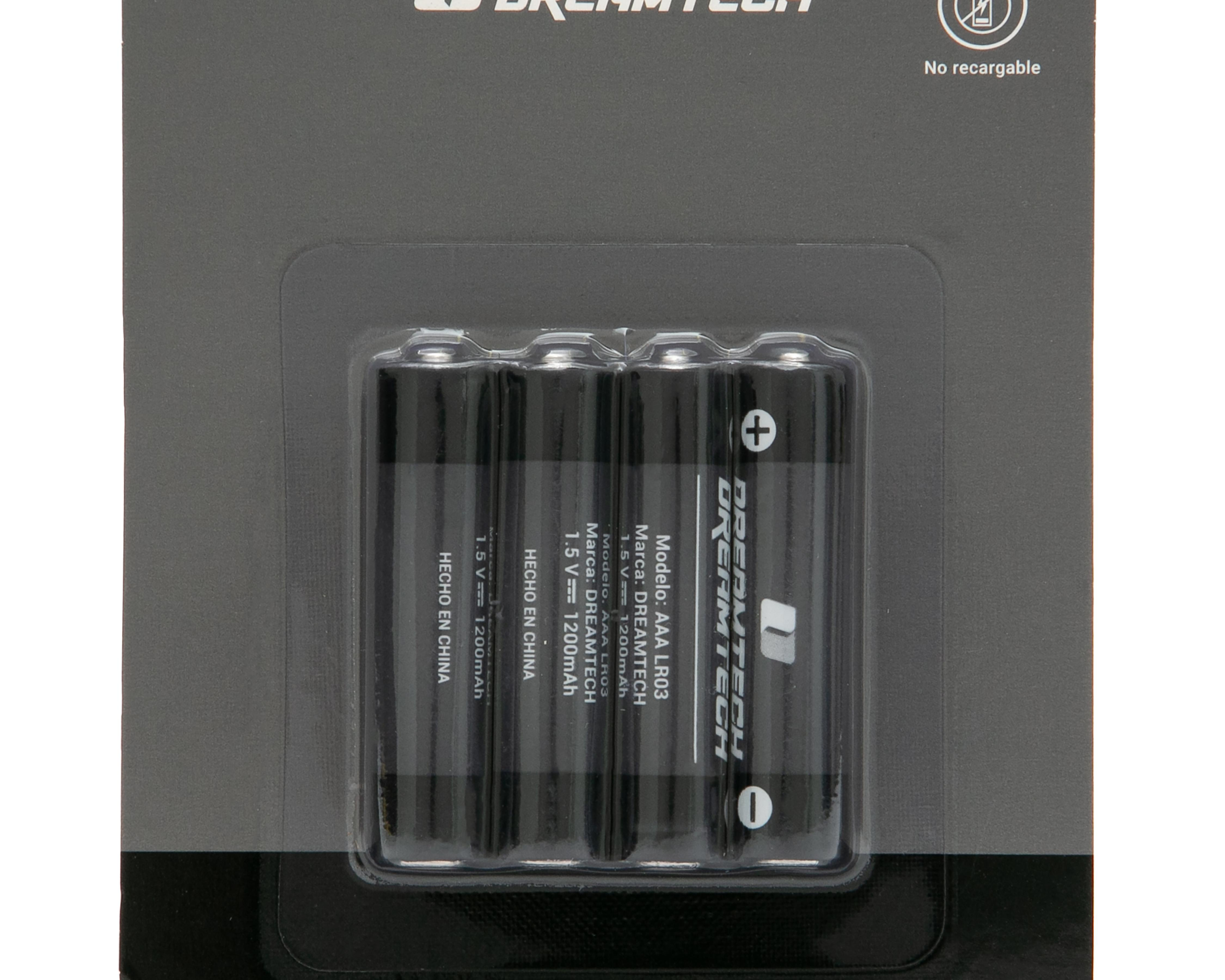 Foto 4 pulgar | Baterías Alcalinas Dreamtech AAA 4 Piezas