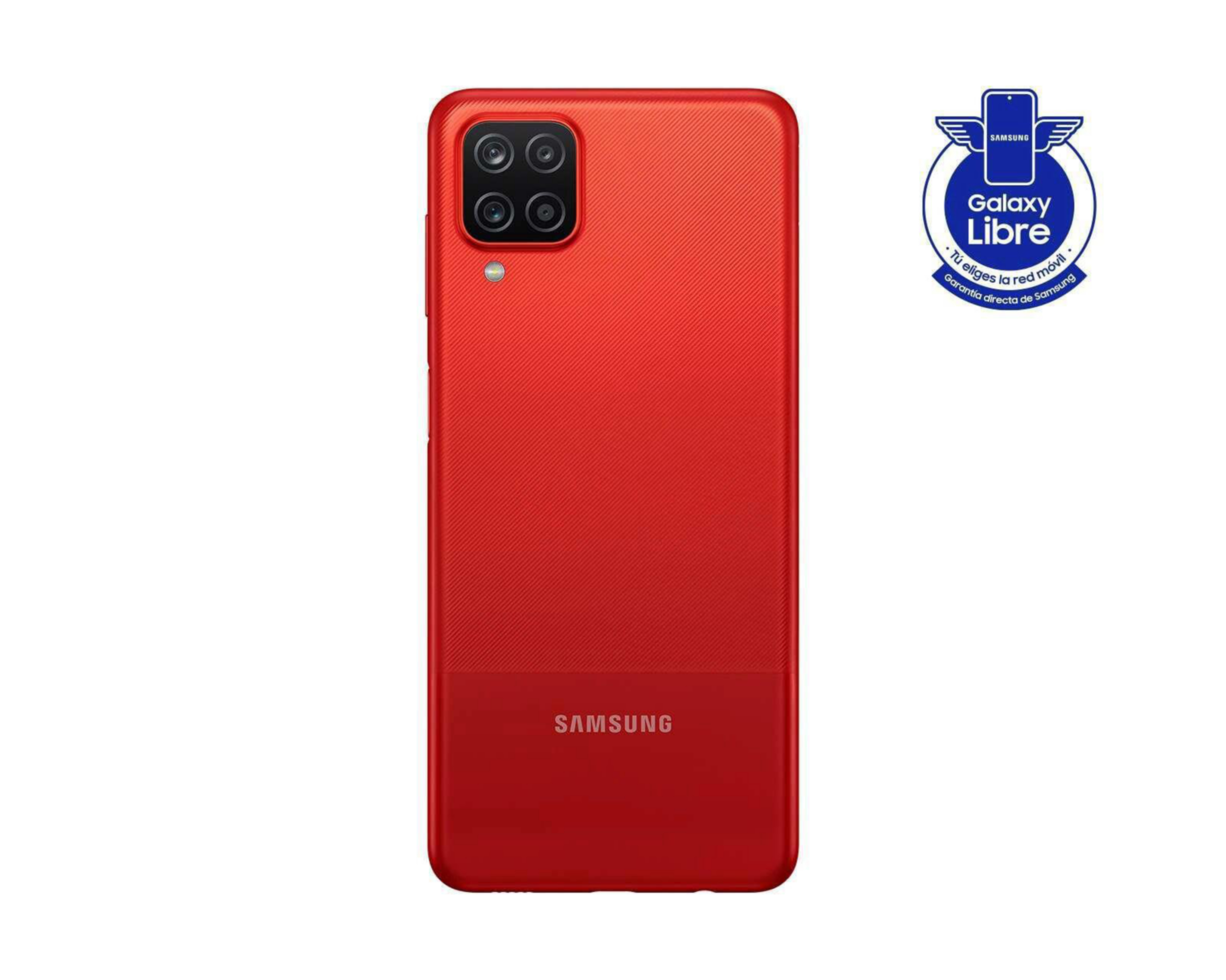 Foto 2 pulgar | Celular Samsung Liberado A12N 64 GB Rojo
