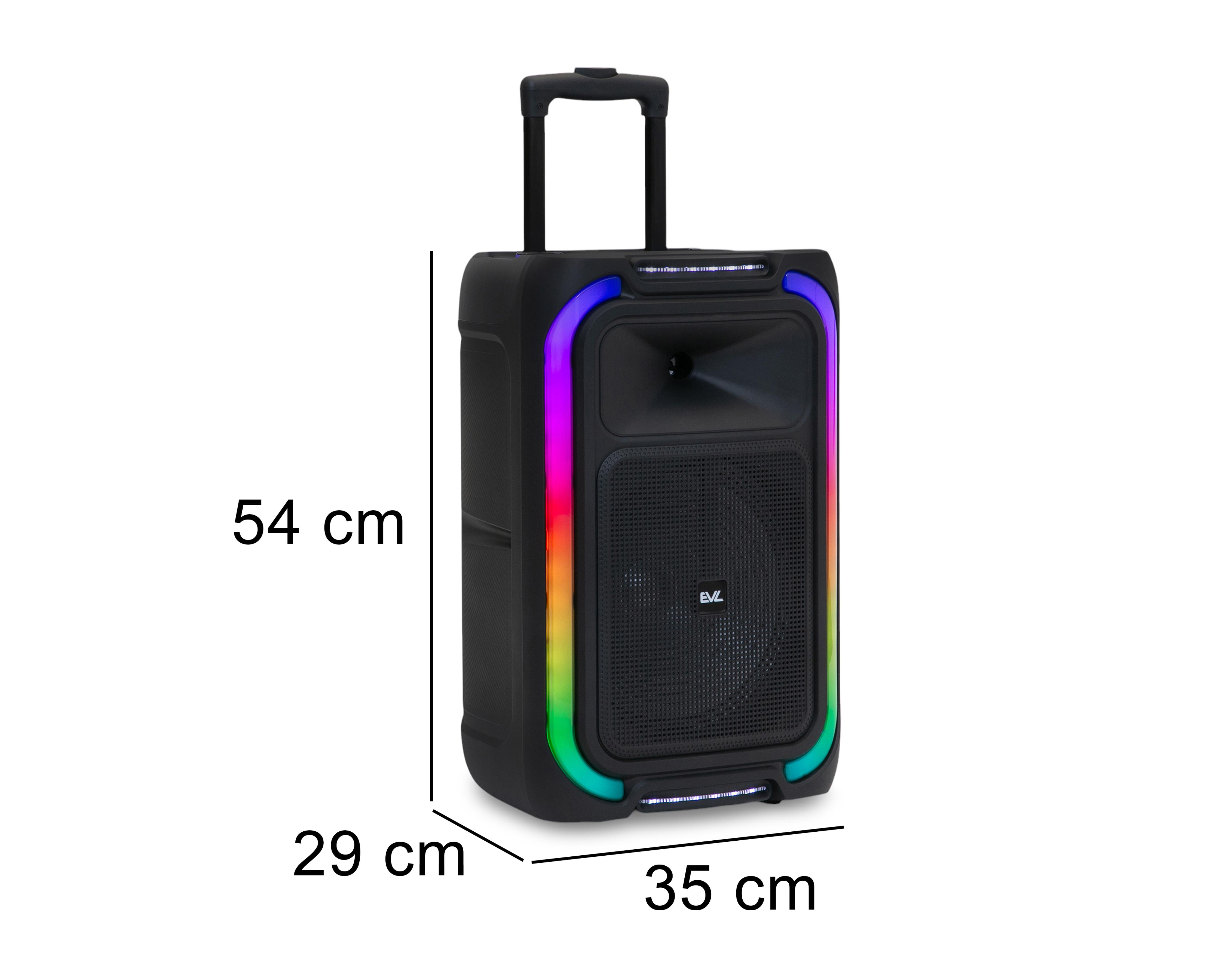 Foto 6 | Bocina Bluetooth EVL LY-BX1253 50 W con Luces