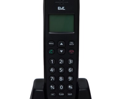 Foto 3 | Teléfono Inalámbrico EVL D601 Negro