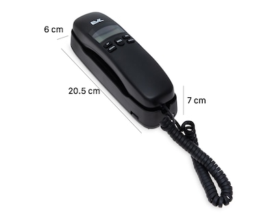 Foto 5 | Teléfono Alámbrico EVL C13 Negro
