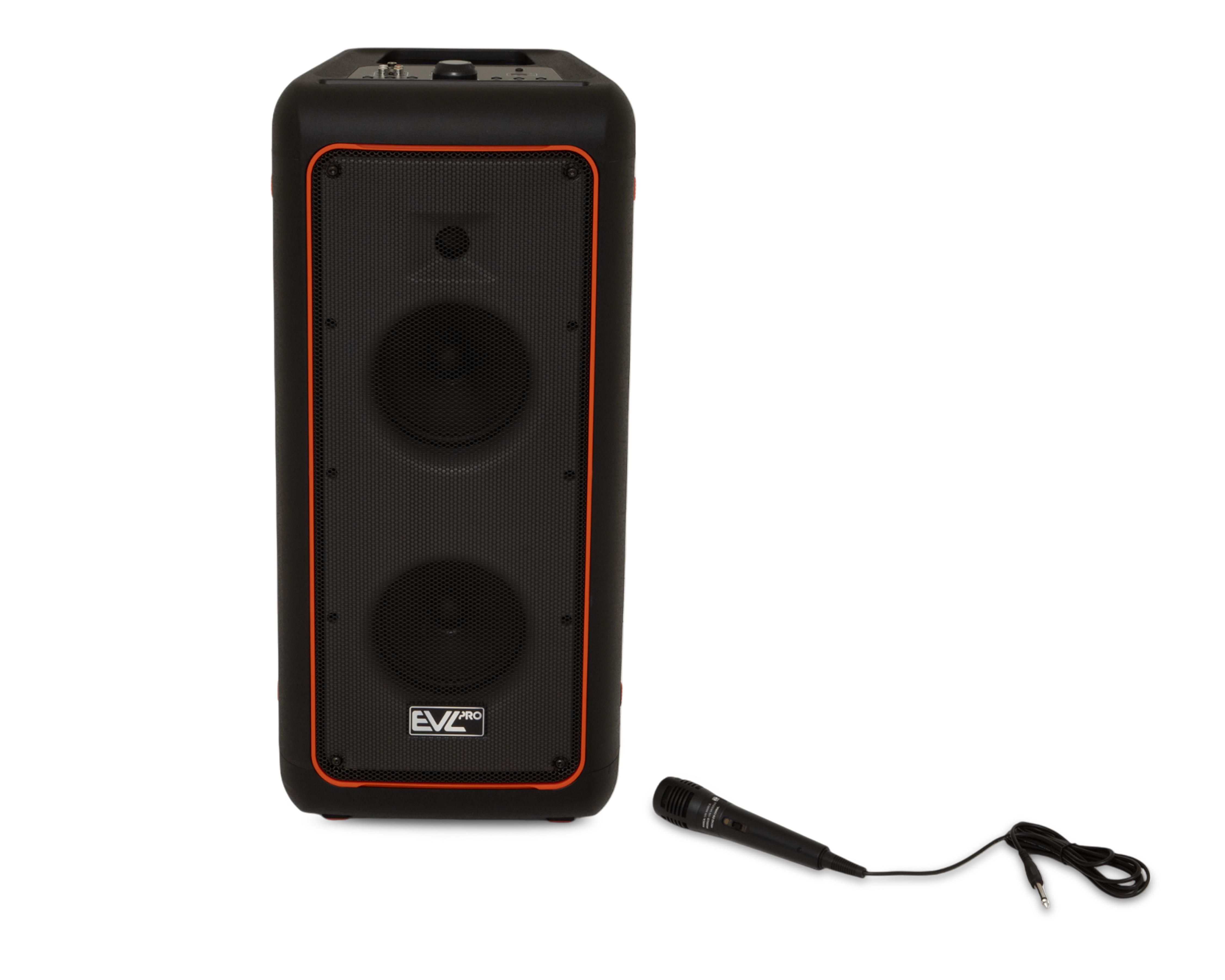 Bocina Bluetooth EVL PARTY650L 30000 W con Micrófono