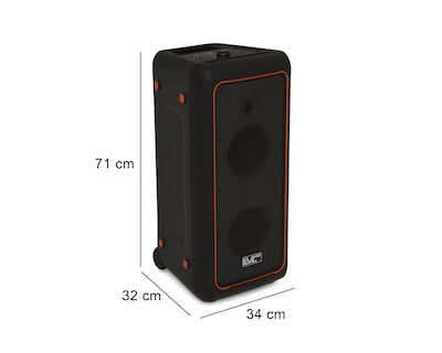 Foto 8 | Bocina Bluetooth EVL PARTY650L 30000 W con Micrófono