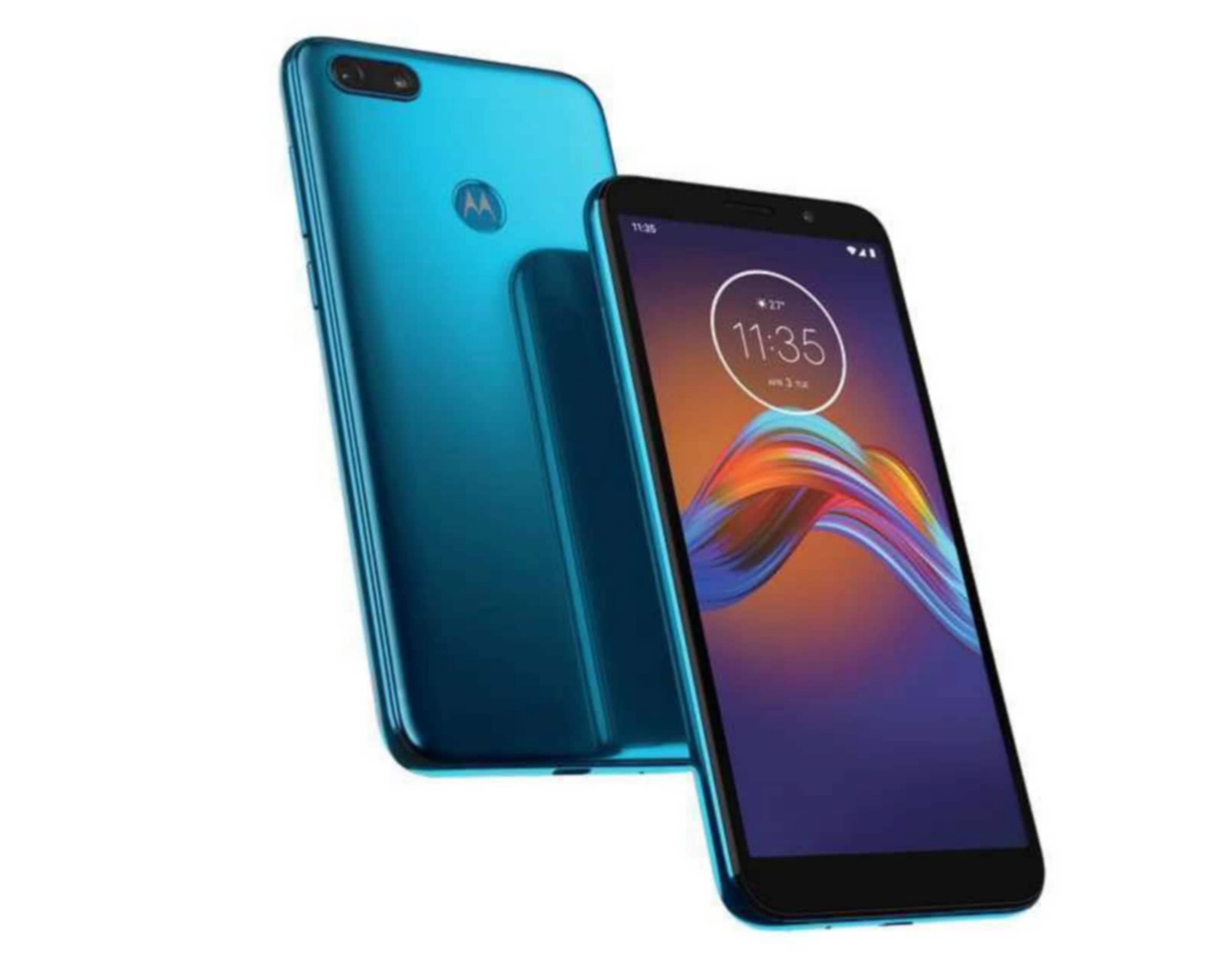 Foto 4 pulgar | Movistar Motorola Moto E6 Play 32 GB Azul