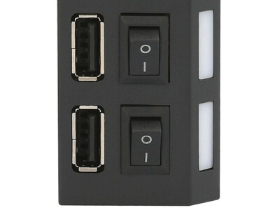 Foto 3 | Puerto HUB Novotek GT-RX407 USB 2.0