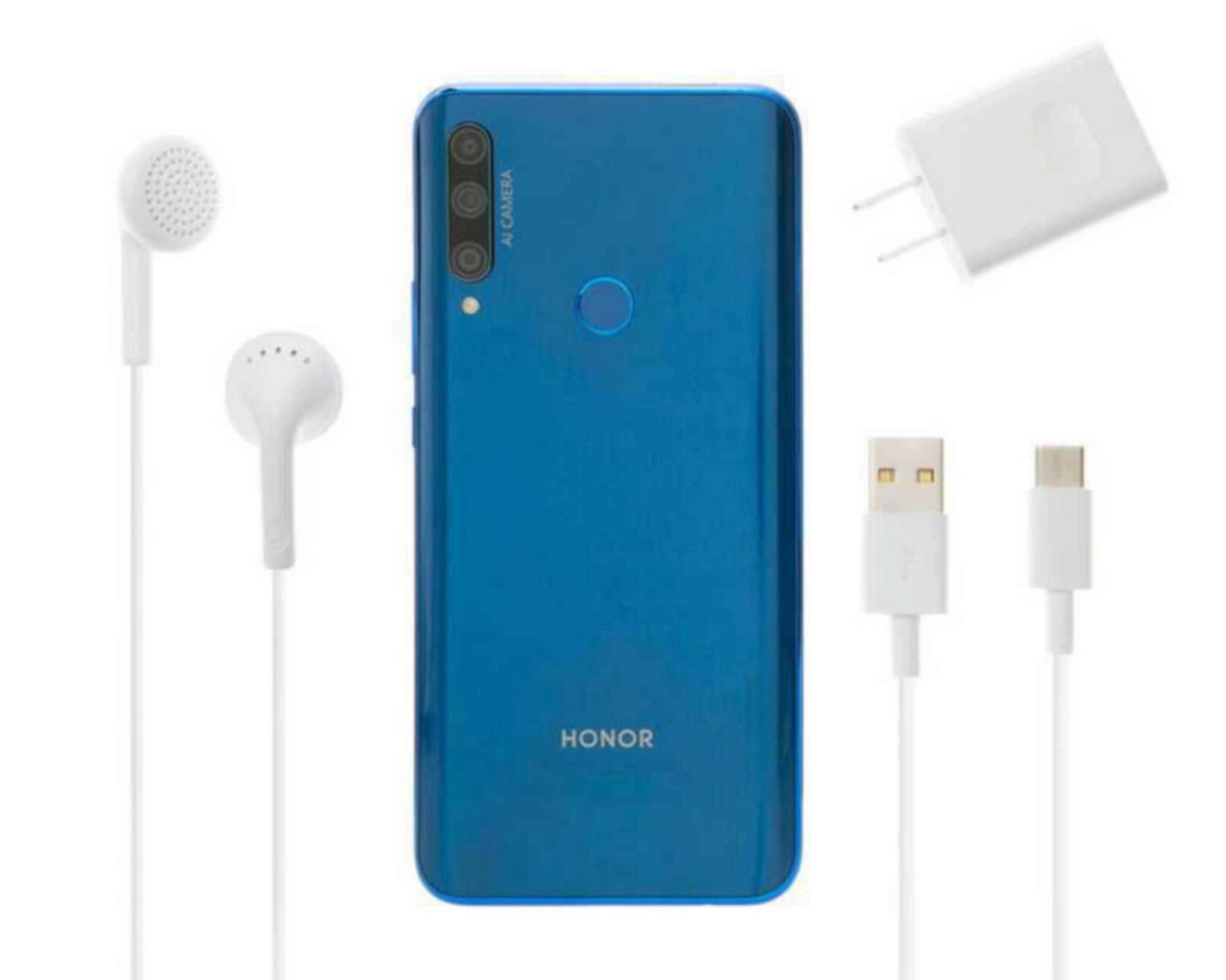 Foto 7 pulgar | Movistar Honor 9X 128 GB Azul