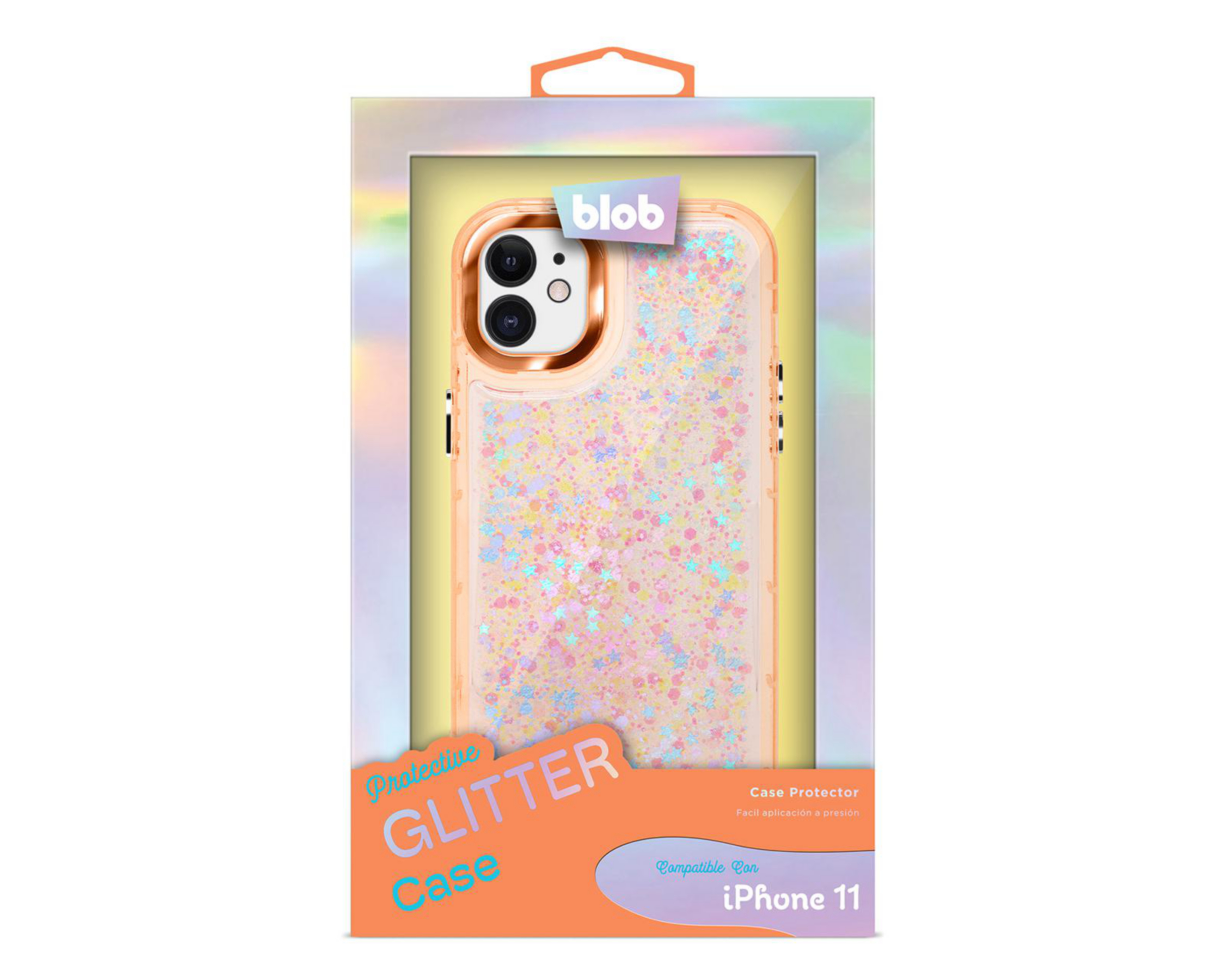 Foto 3 pulgar | Funda Blob para iPhone 11