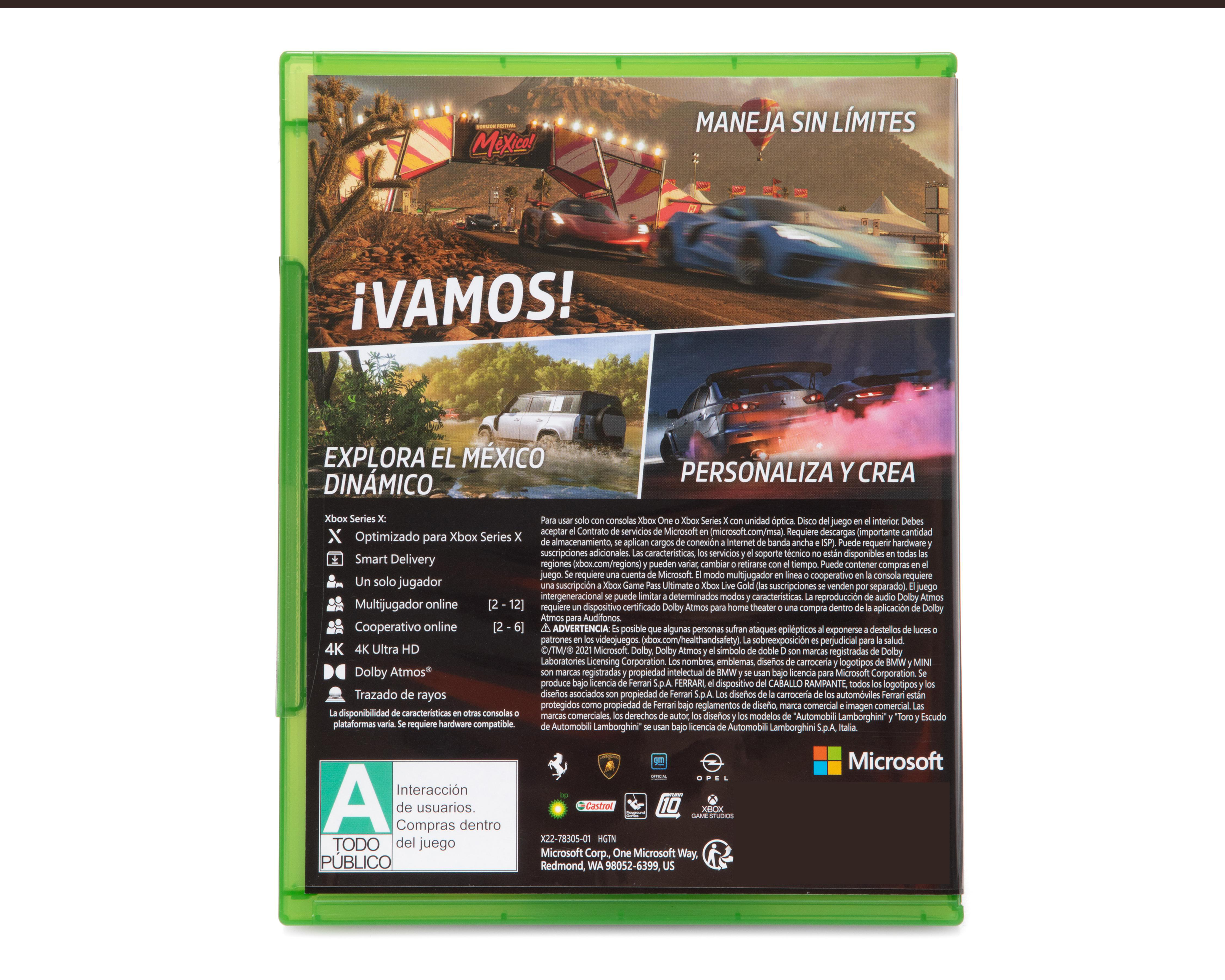 Foto 3 pulgar | Forza Horizon 5 para Xbox One y Xbox Series X