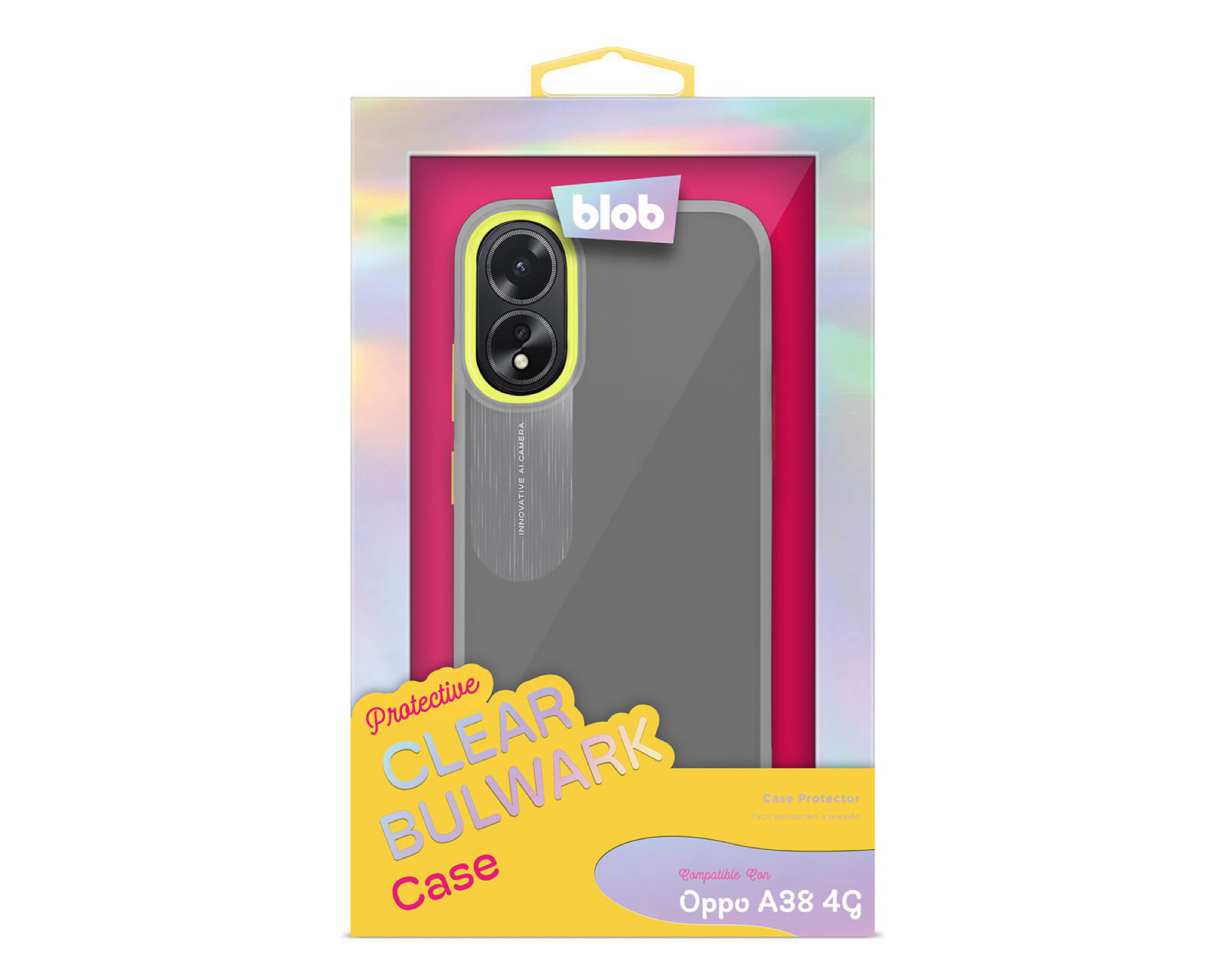 Foto 3 pulgar | Funda Blob para Oppo A38