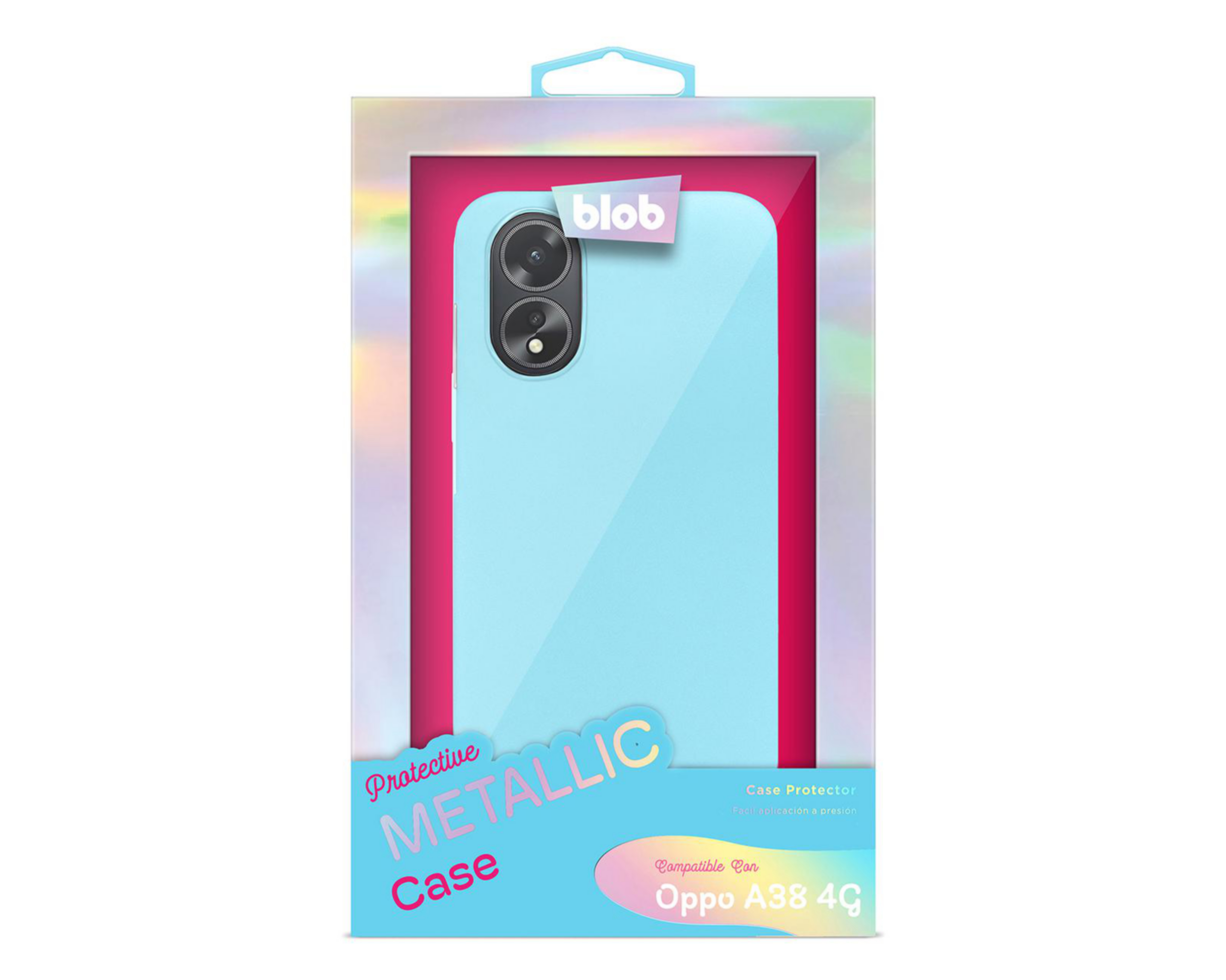 Foto 3 pulgar | Funda Blob para Oppo A38