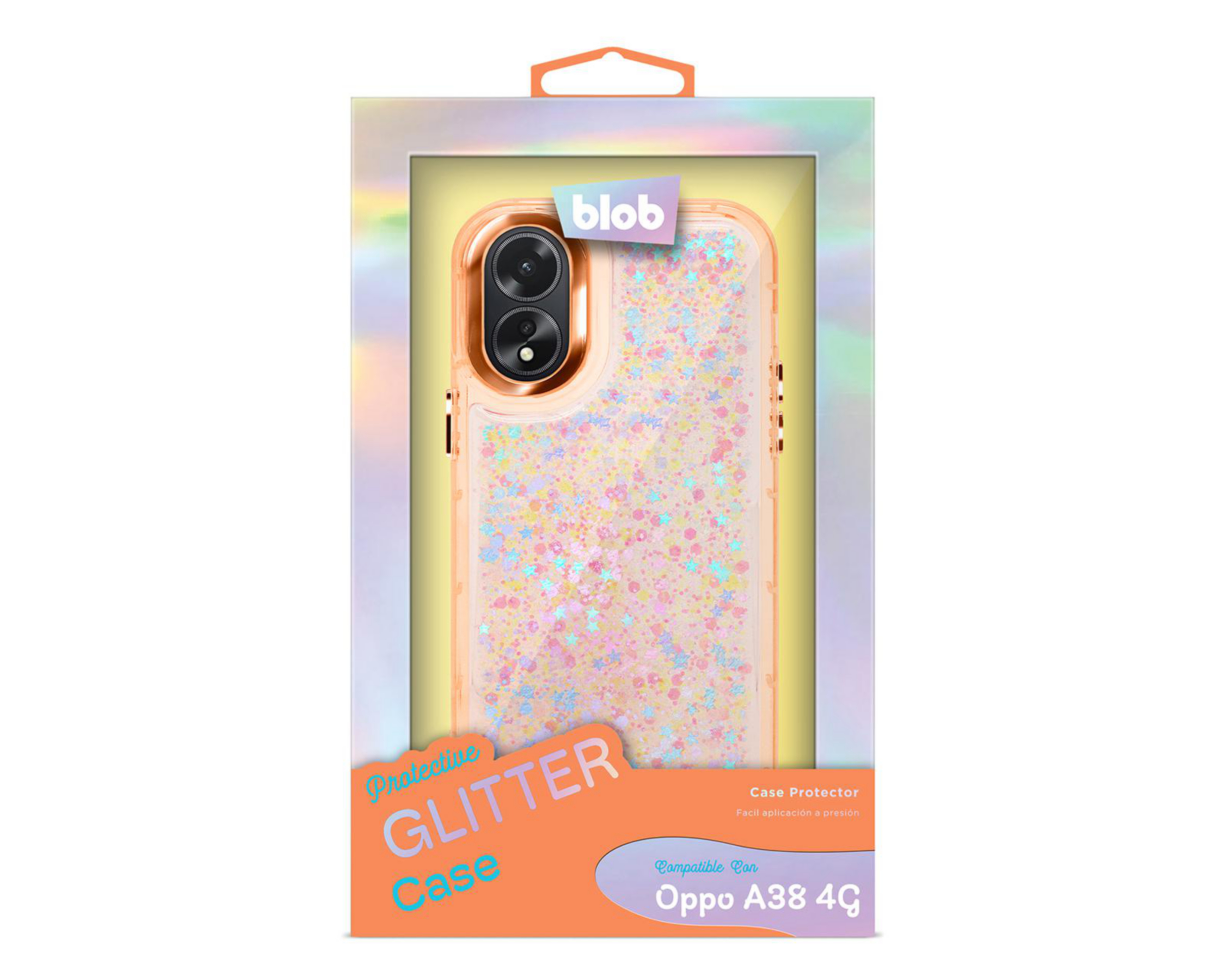 Foto 3 pulgar | Funda Blob para Oppo A38