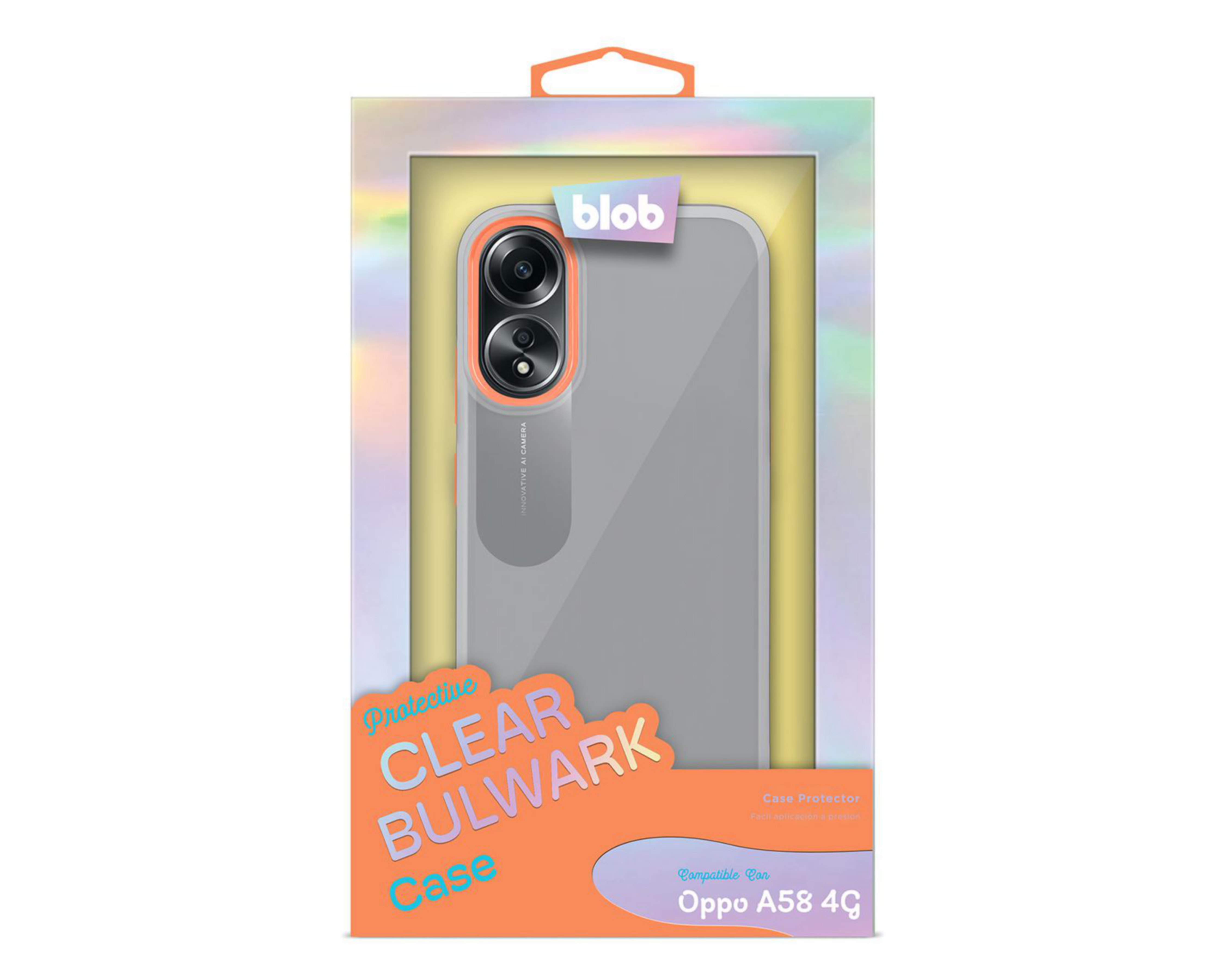 Foto 3 pulgar | Funda Blob para Oppo A58