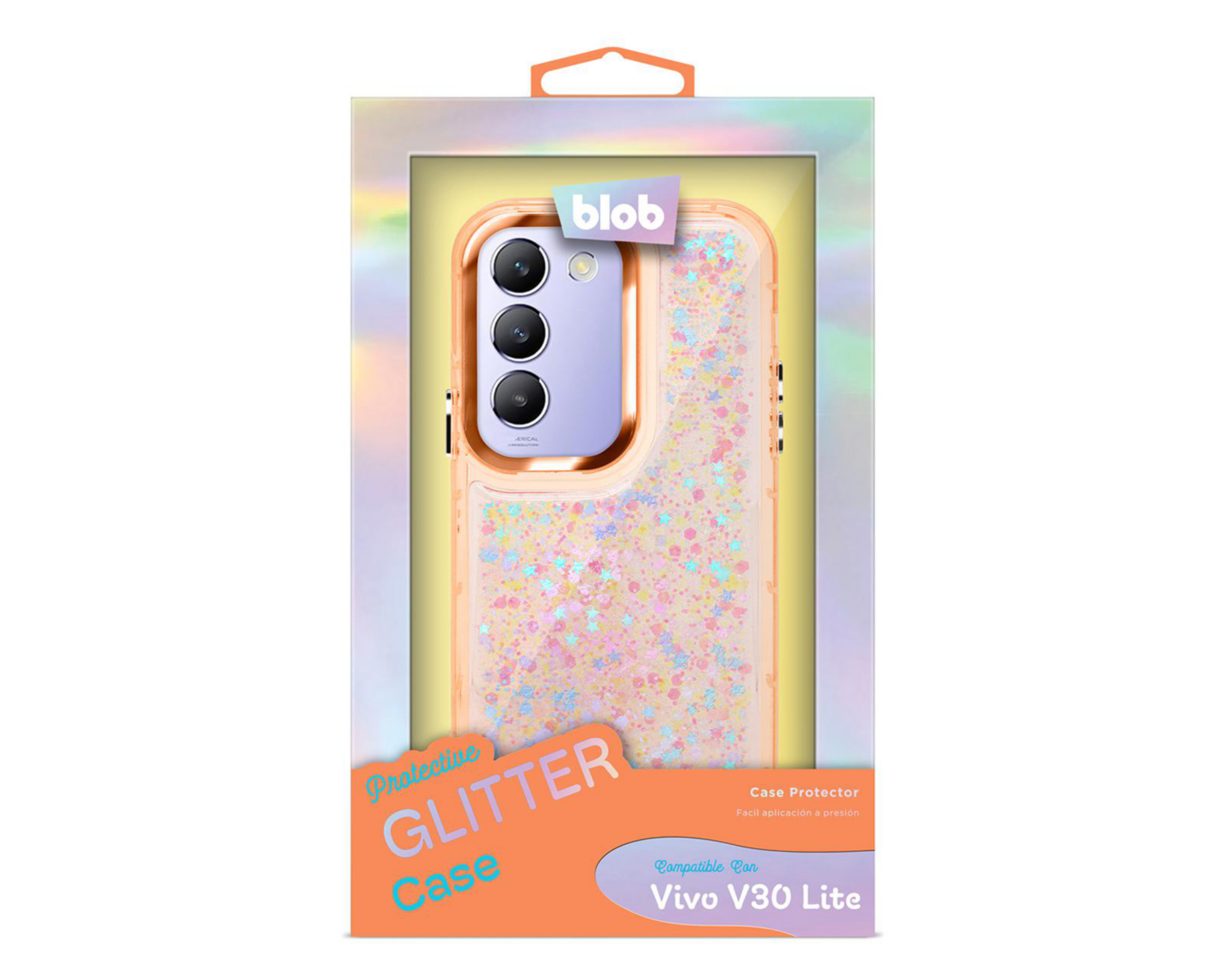 Foto 3 pulgar | Funda Blob para Vivo V30 Lite