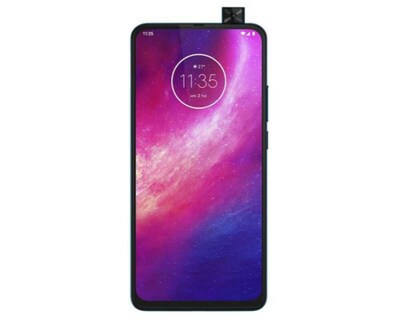Foto 1 | AT&T/Unefon Motorola One Hyper 128 GB Azul Iceberg