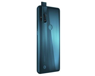 Foto 4 | AT&T/Unefon Motorola One Hyper 128 GB Azul Iceberg