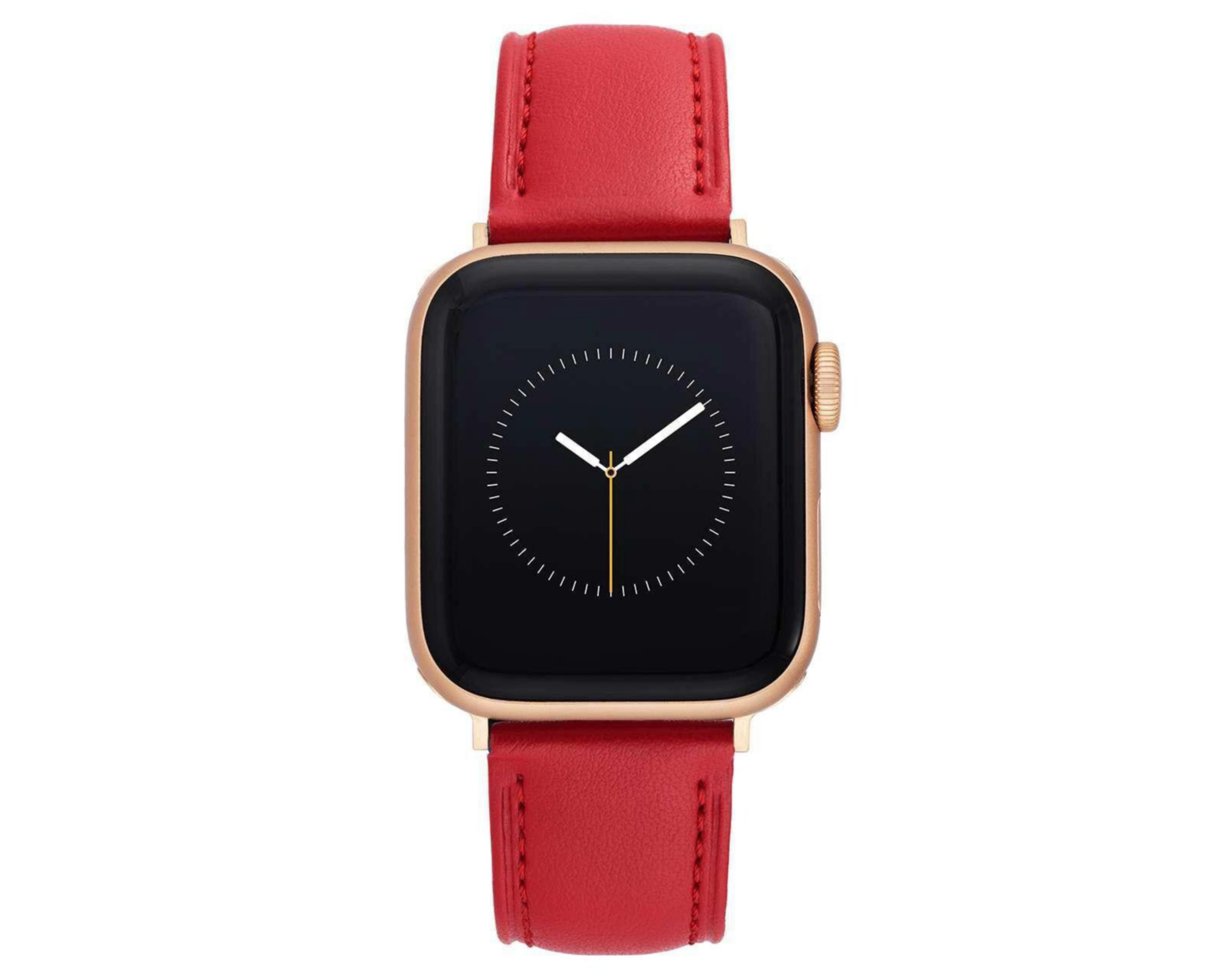 Foto 3 pulgar | Correa Anne Klein Roja para Apple Watch de 42/44 mm