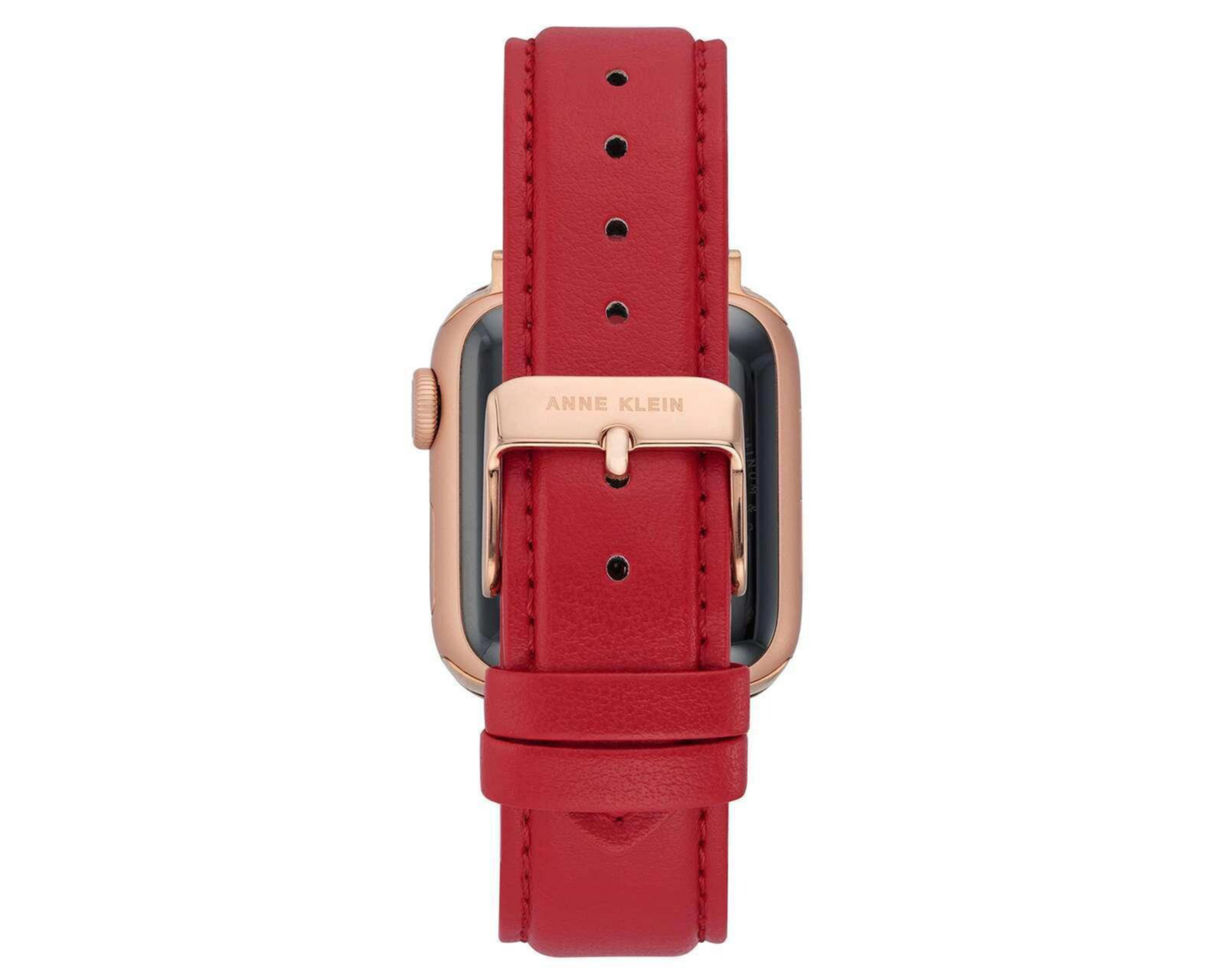 Foto 4 pulgar | Correa Anne Klein Roja para Apple Watch de 42/44 mm