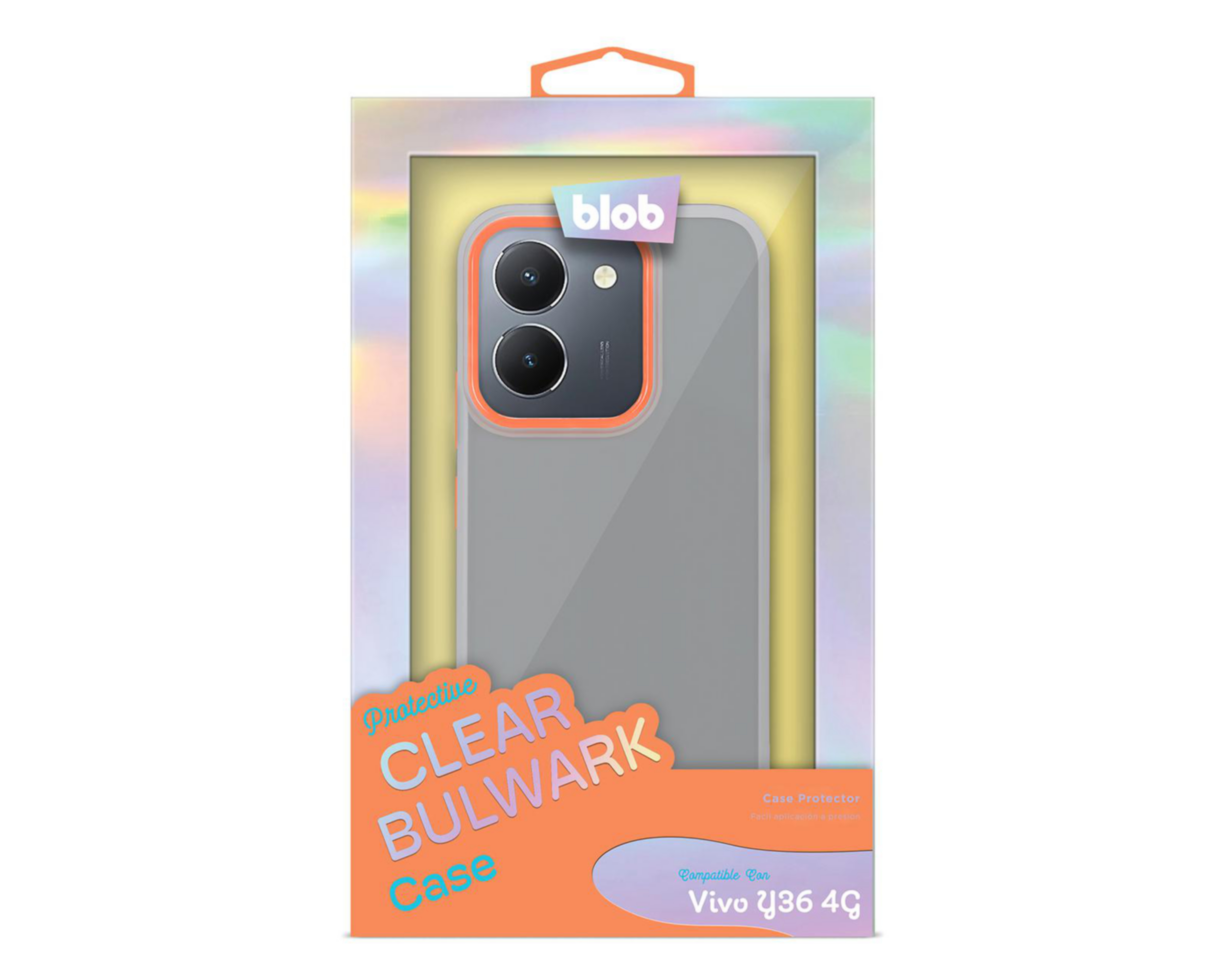 Foto 3 pulgar | Funda Blob para Vivo Y36 4G