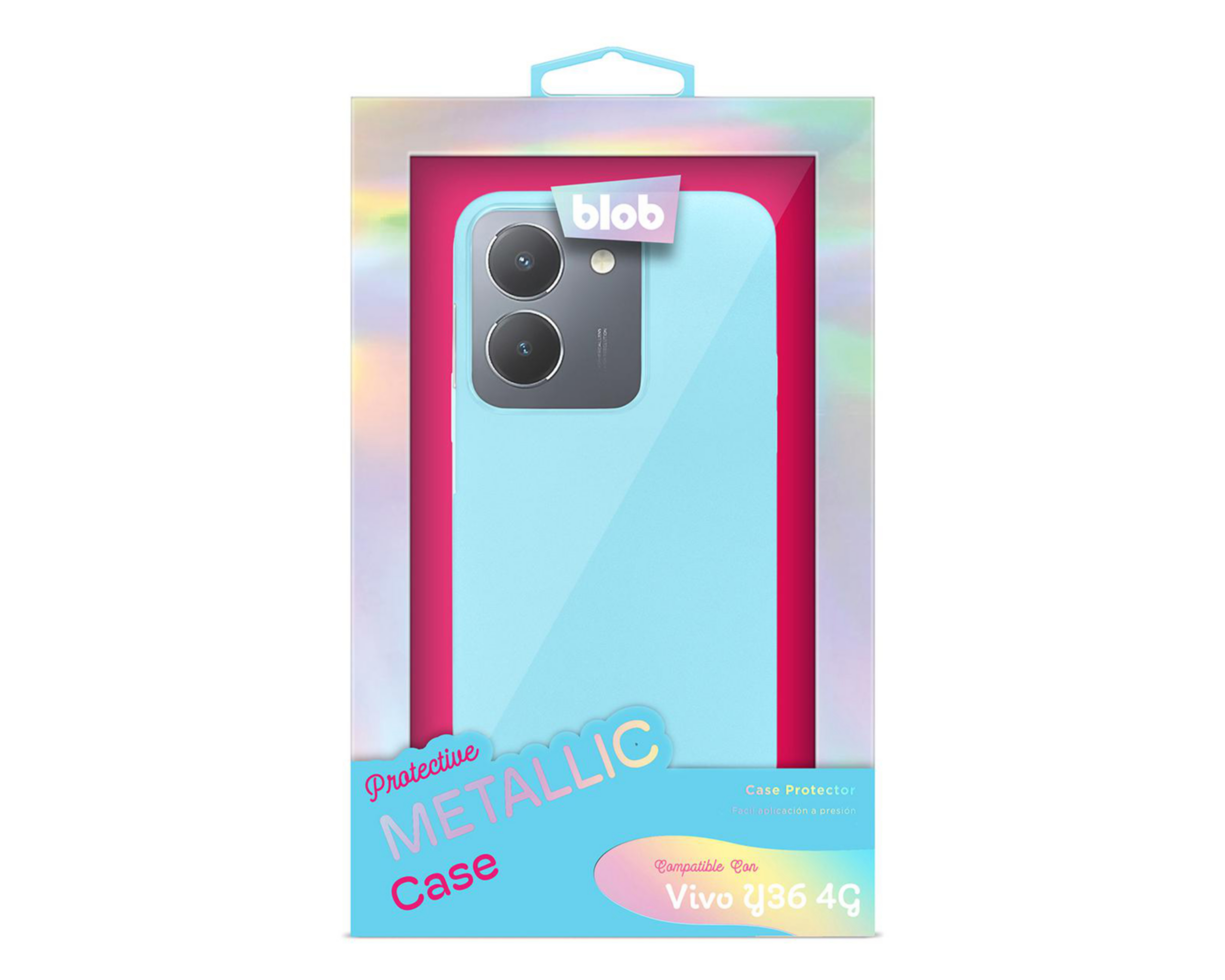 Foto 3 pulgar | Funda Blob para Vivo Y36 4G