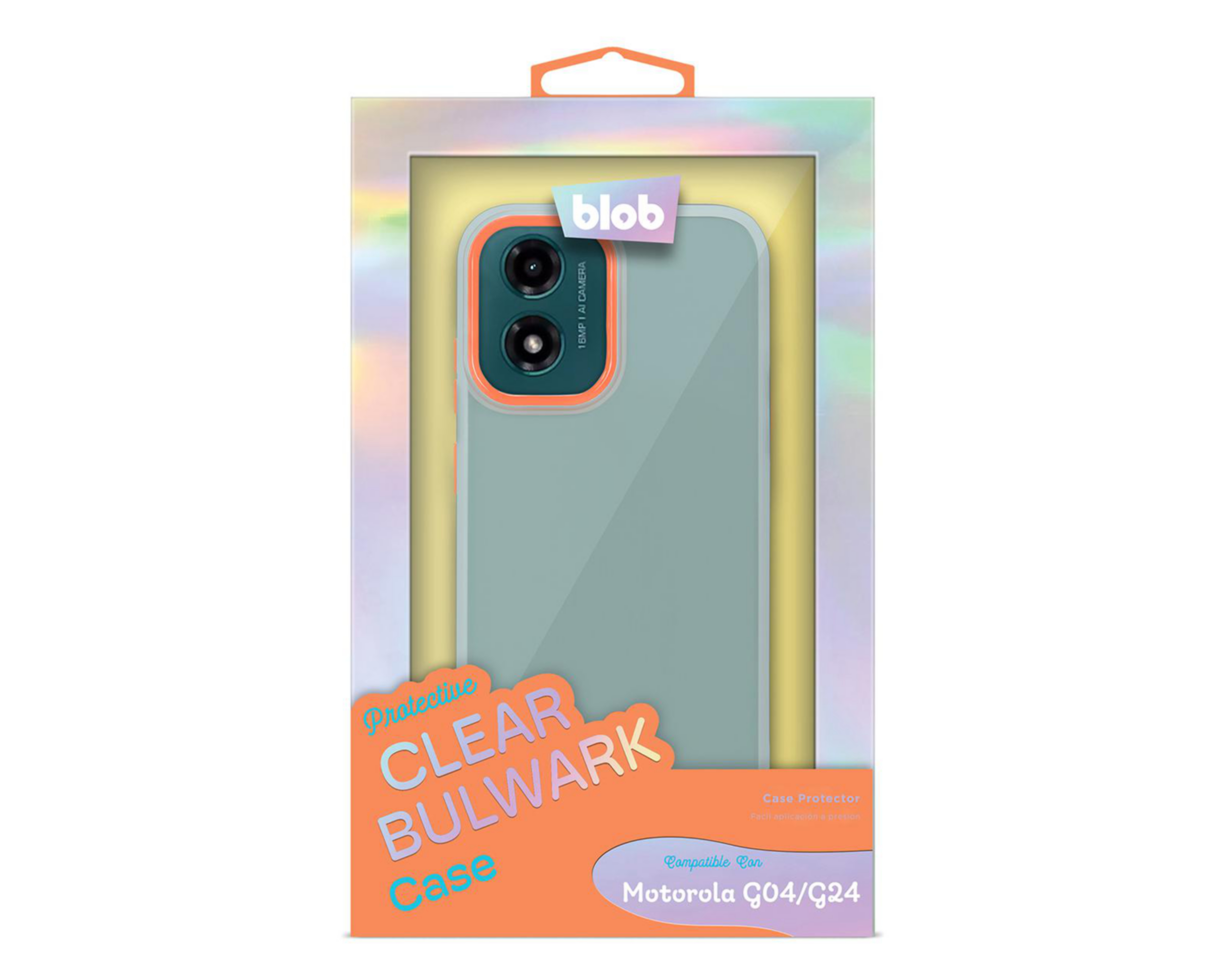 Foto 3 pulgar | Funda Blob para Motorola G04 y G24