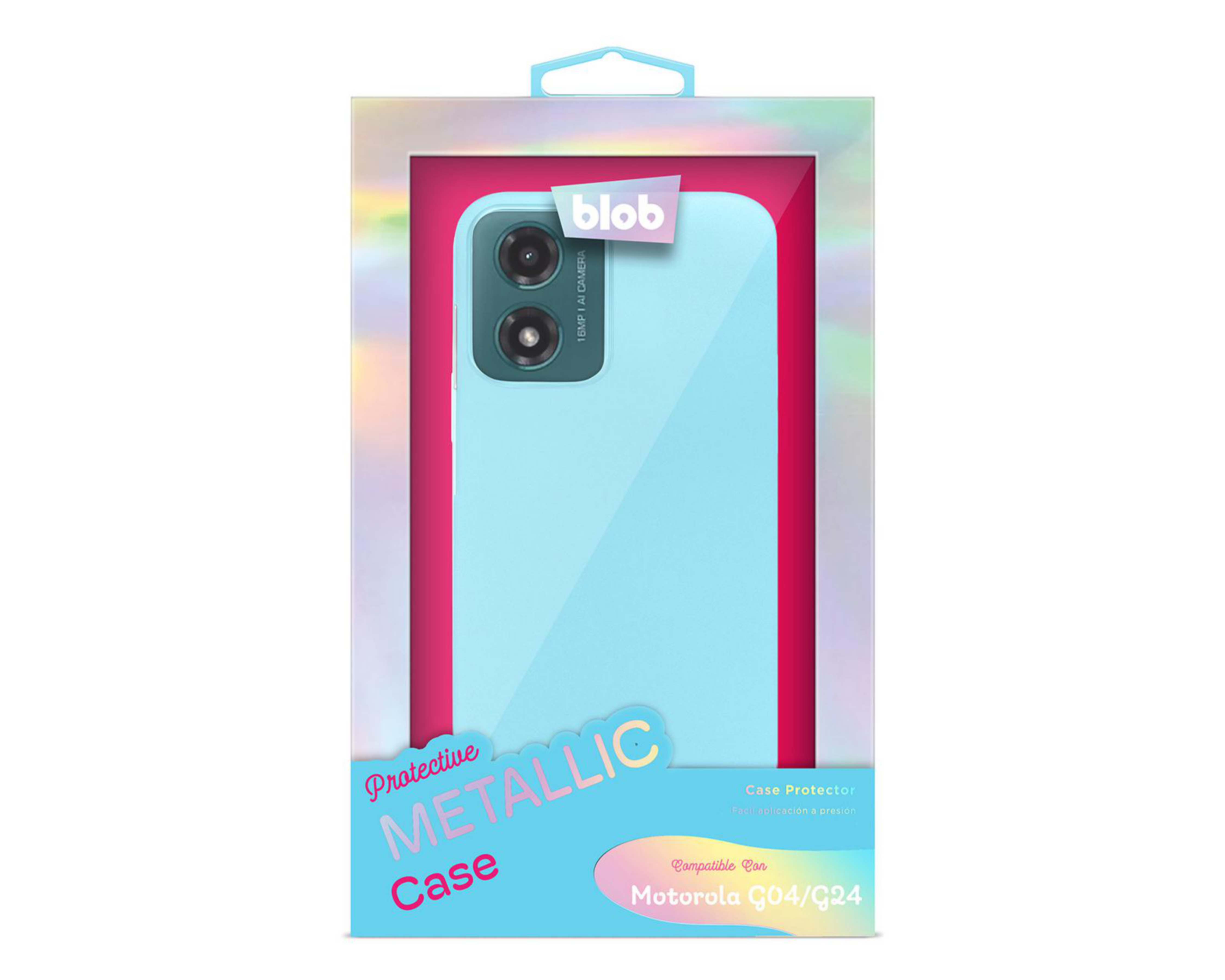 Foto 2 | Funda Blob para Motorola Moto G04 y Moto G24