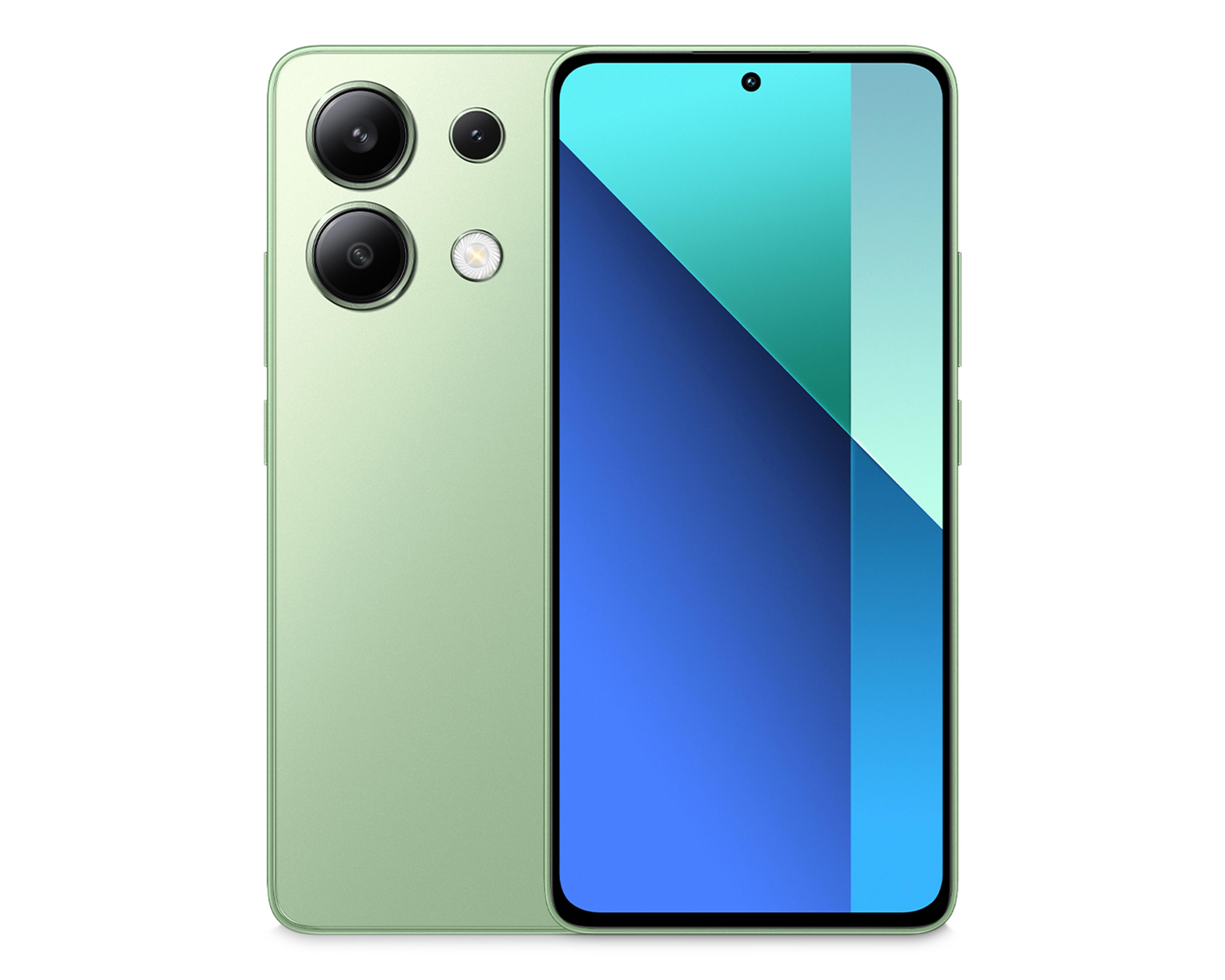 Telcel Xiaomi Redmi Note 13 256 GB Verde $5,999