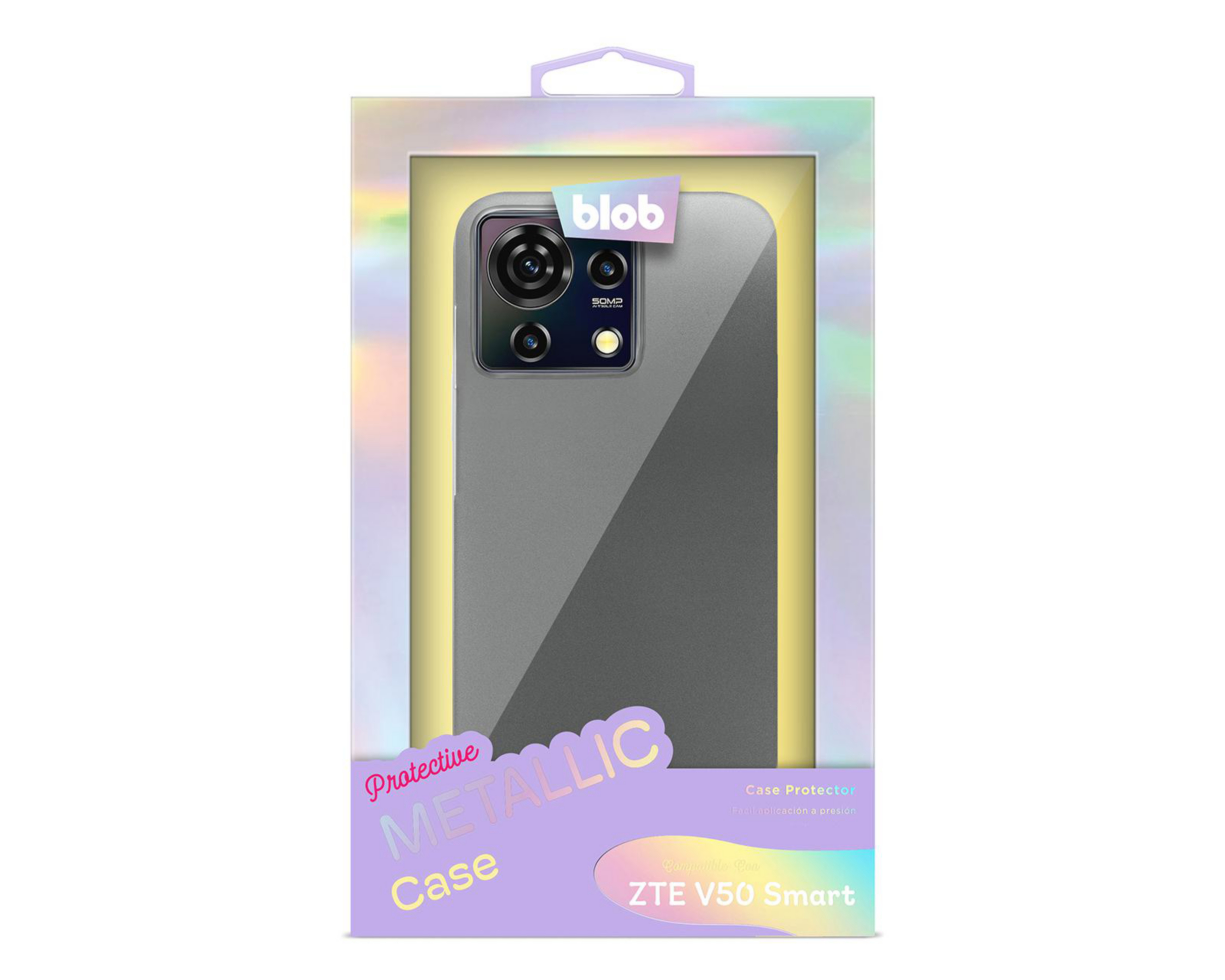 Foto 3 pulgar | Funda Blob para ZTE V50 Smart