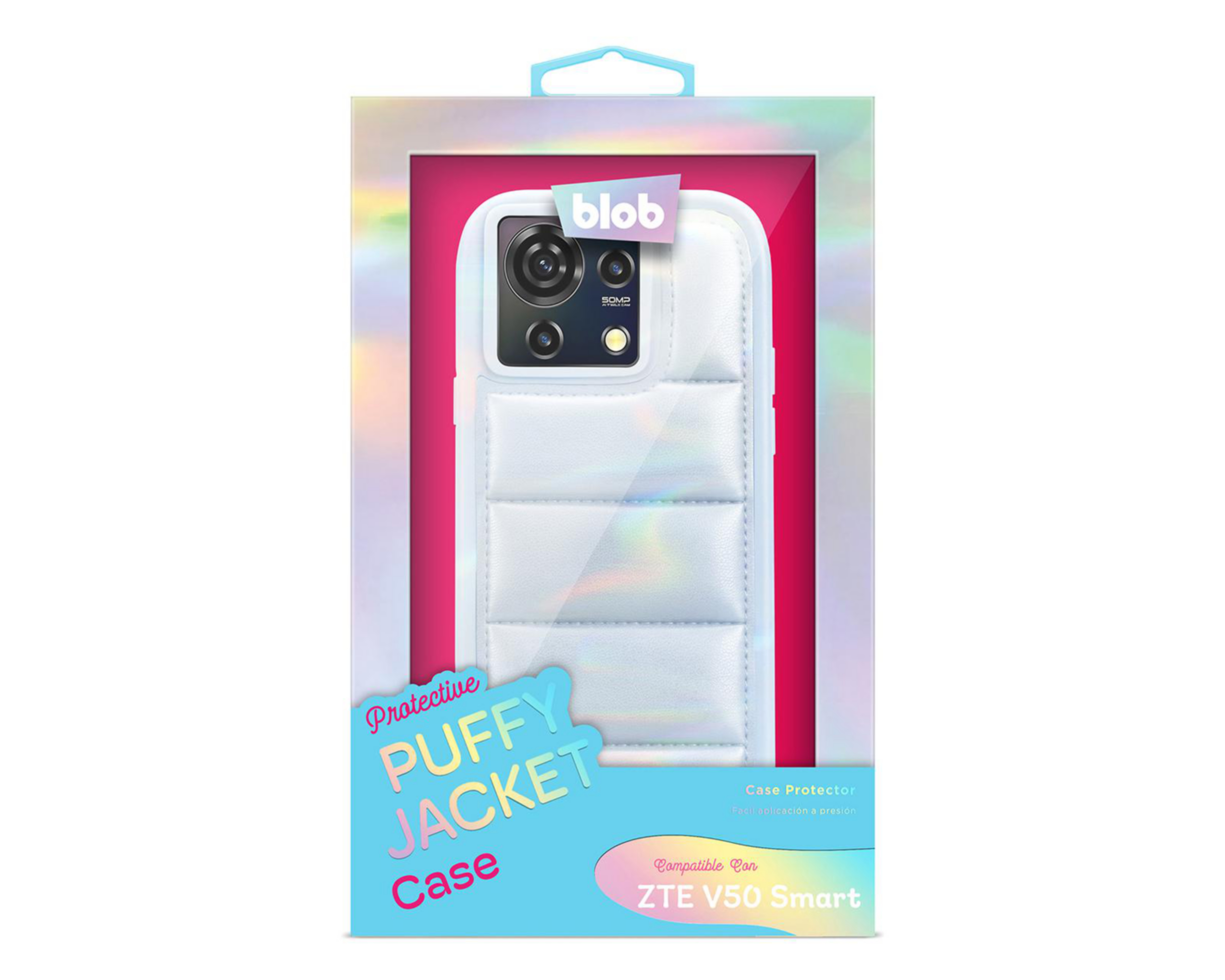 Foto 3 pulgar | Funda Blob para ZTE V50 Smart