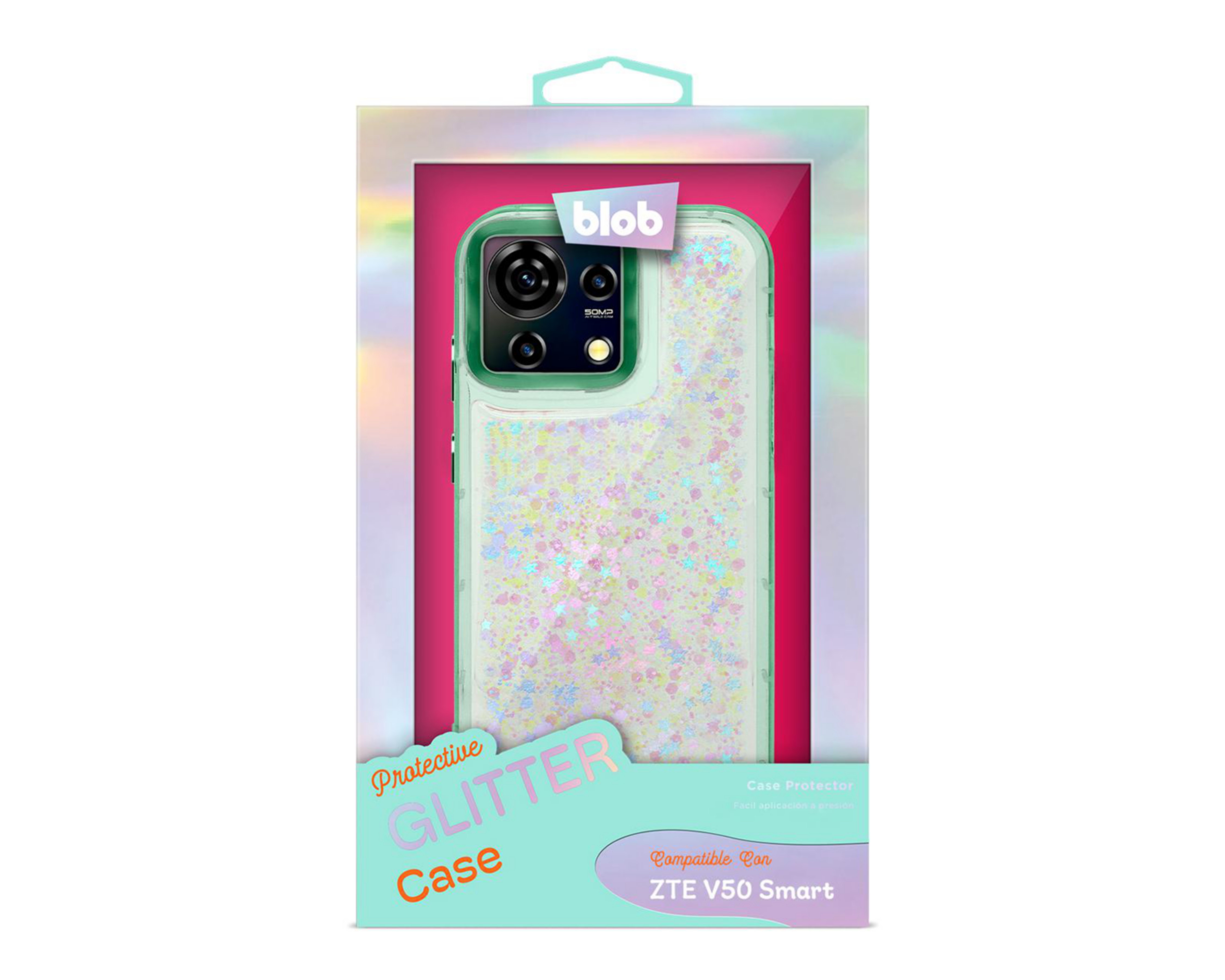 Foto 3 pulgar | Funda Blob para ZTE V50 Smart
