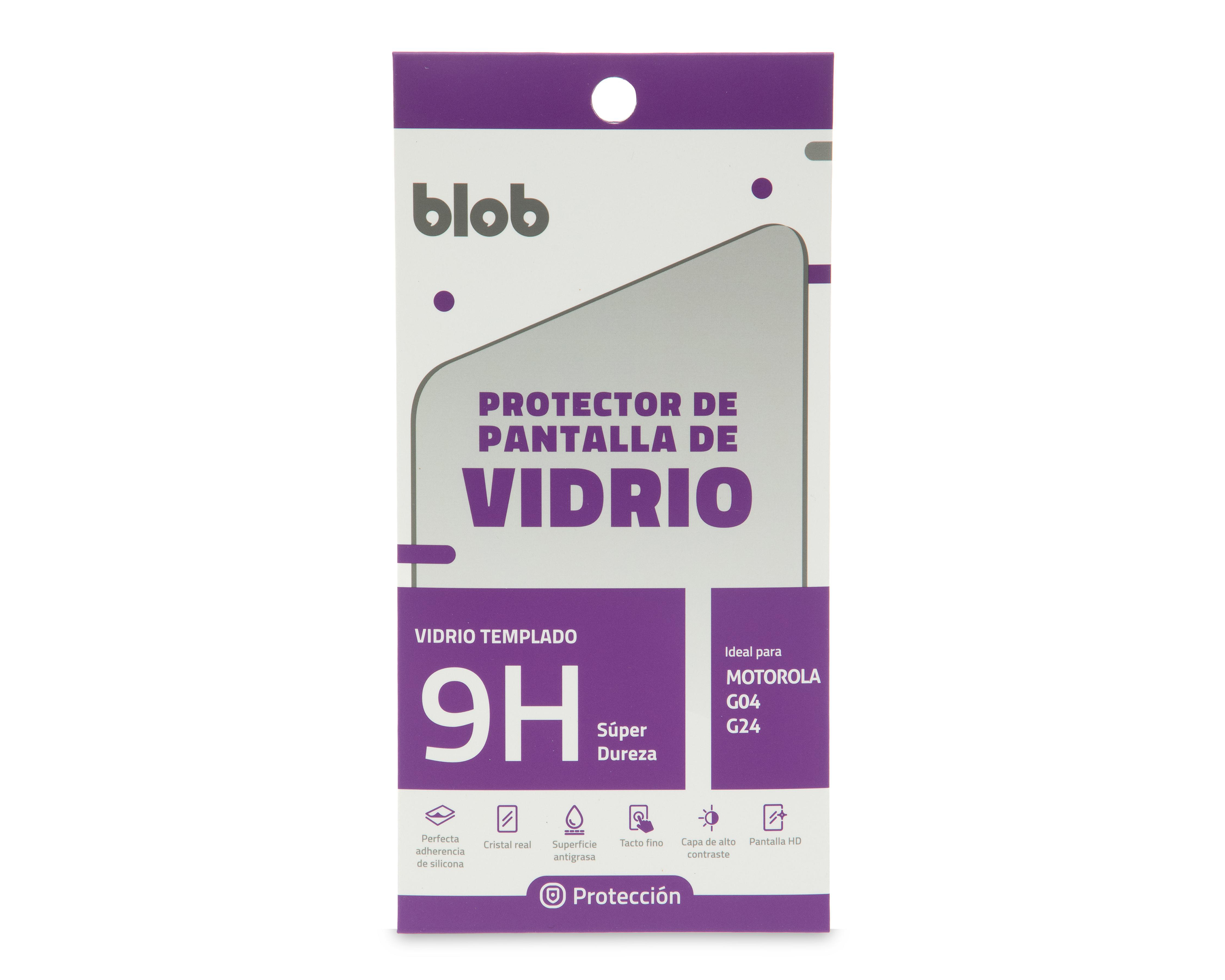 Foto 2 pulgar | Protector de Pantalla Blob para Motorola G04 y G24