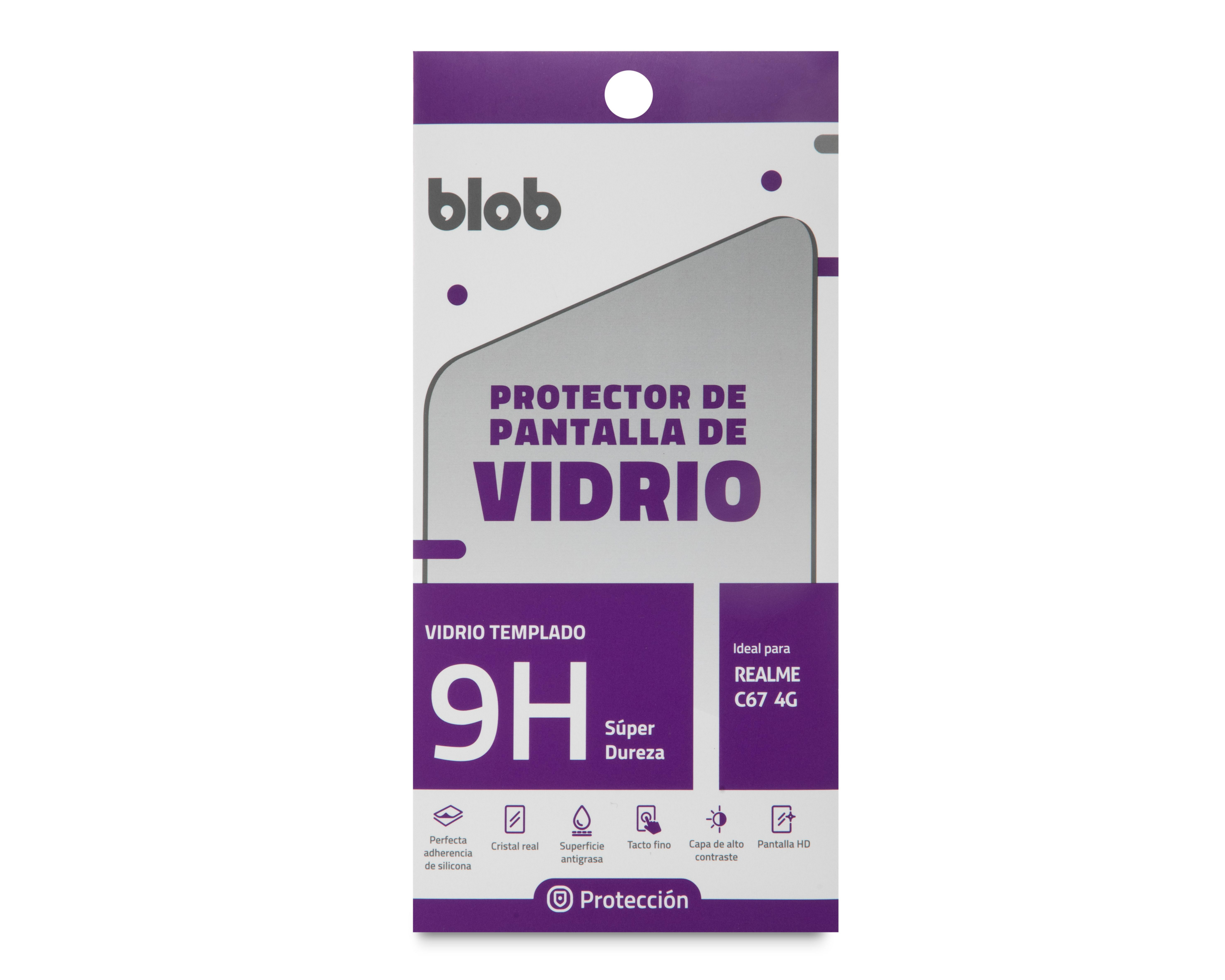 Foto 2 pulgar | Protector de Pantalla Blob para Realme C67