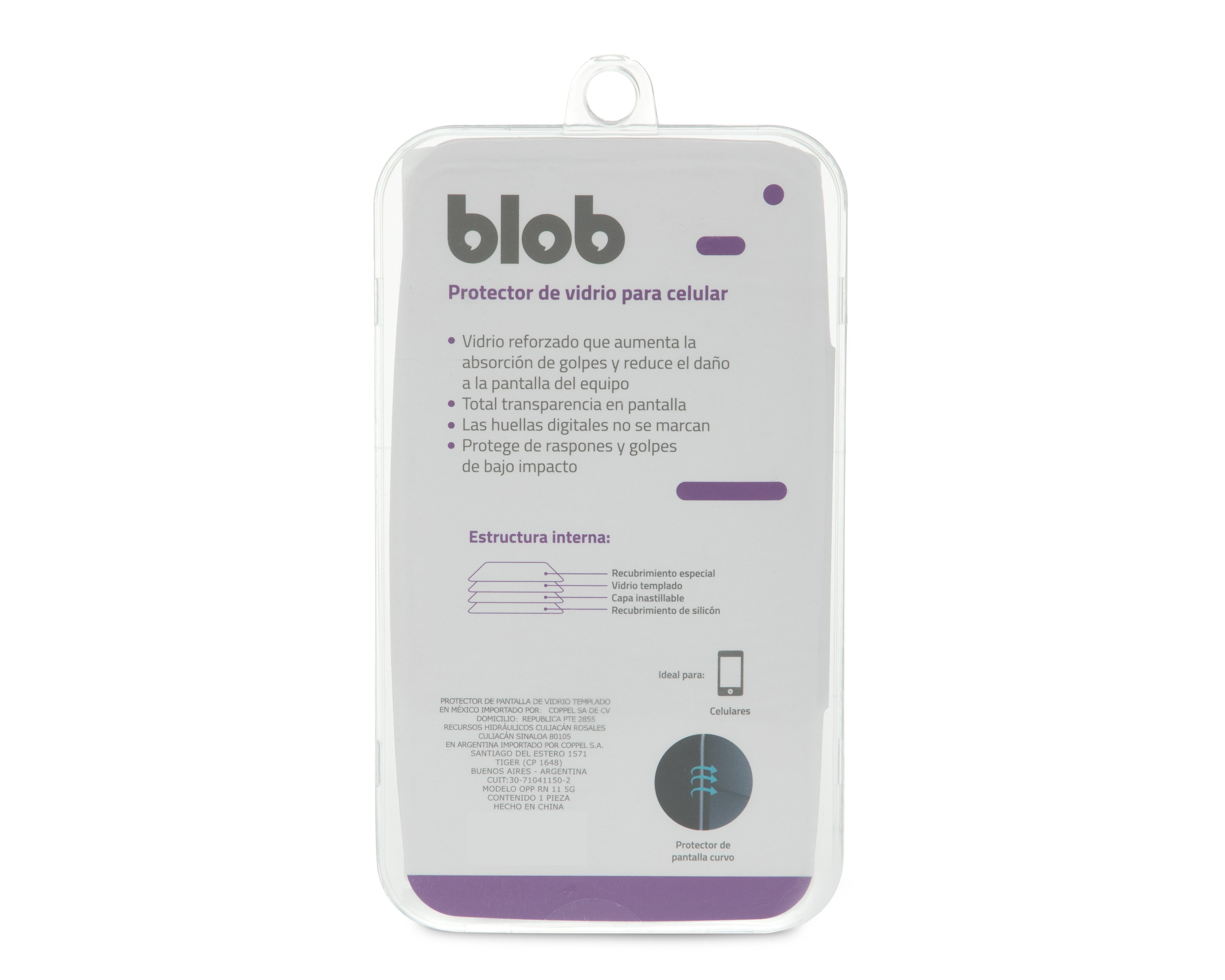 Foto 3 pulgar | Protector de Pantalla Blob para OPPO Reno 11 5G