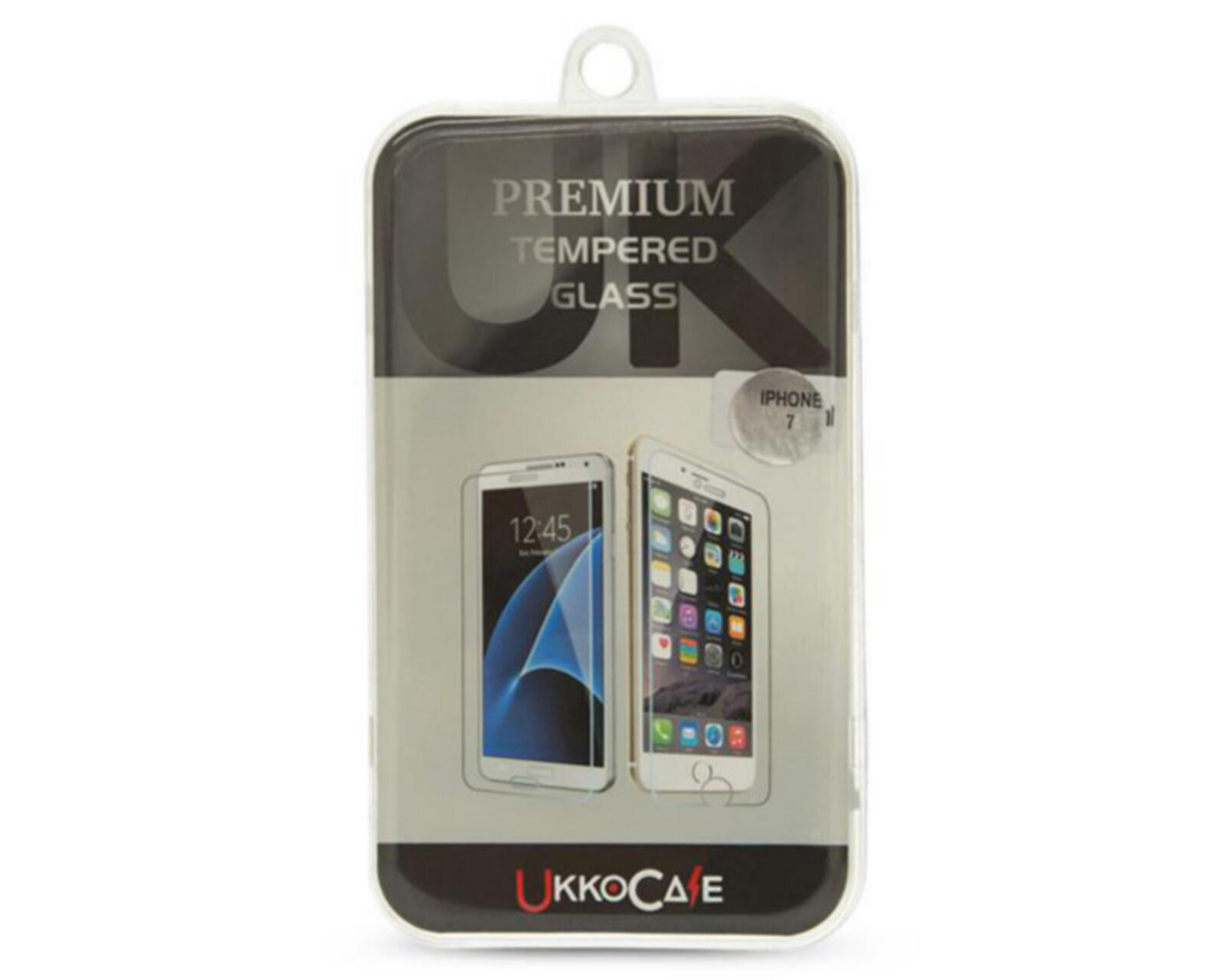 Foto 2 pulgar | Protector de Pantalla Ukko Case para iPhone 7