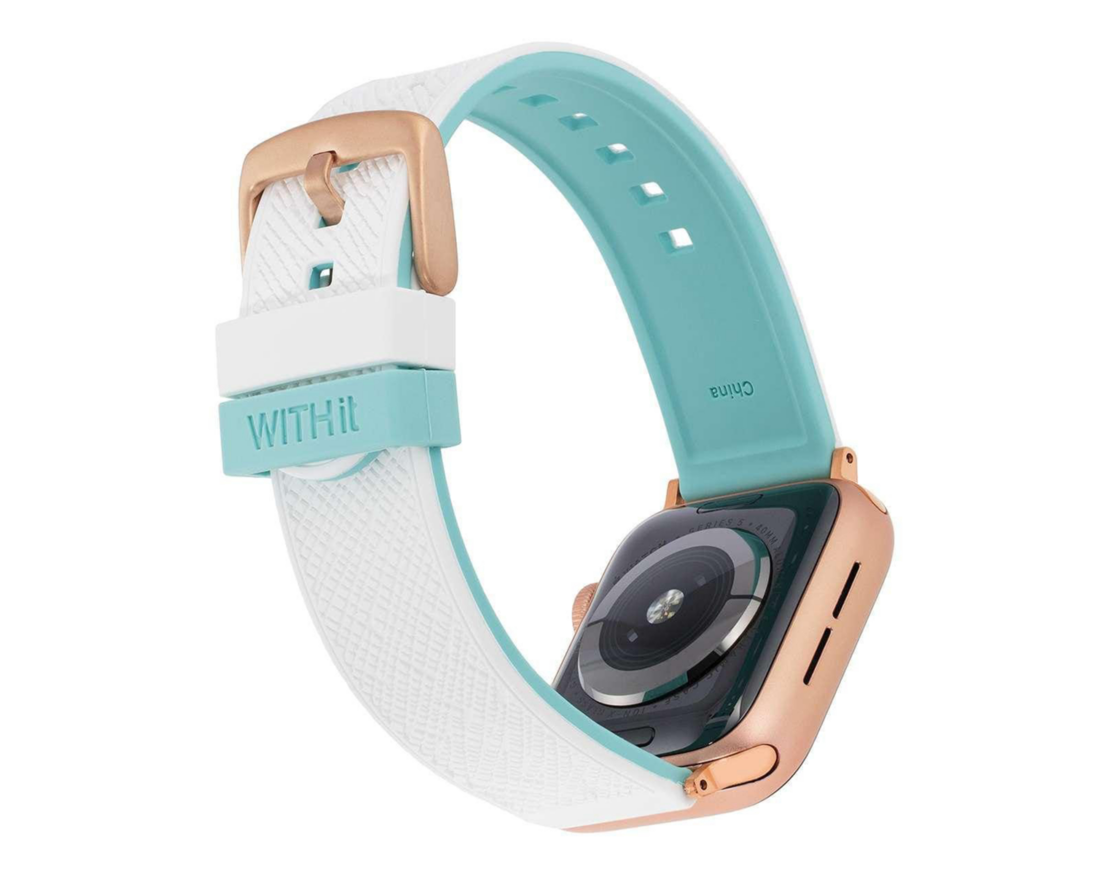 Foto 3 pulgar | Correa Withit Blanca para Apple Watch de 38/40 mm