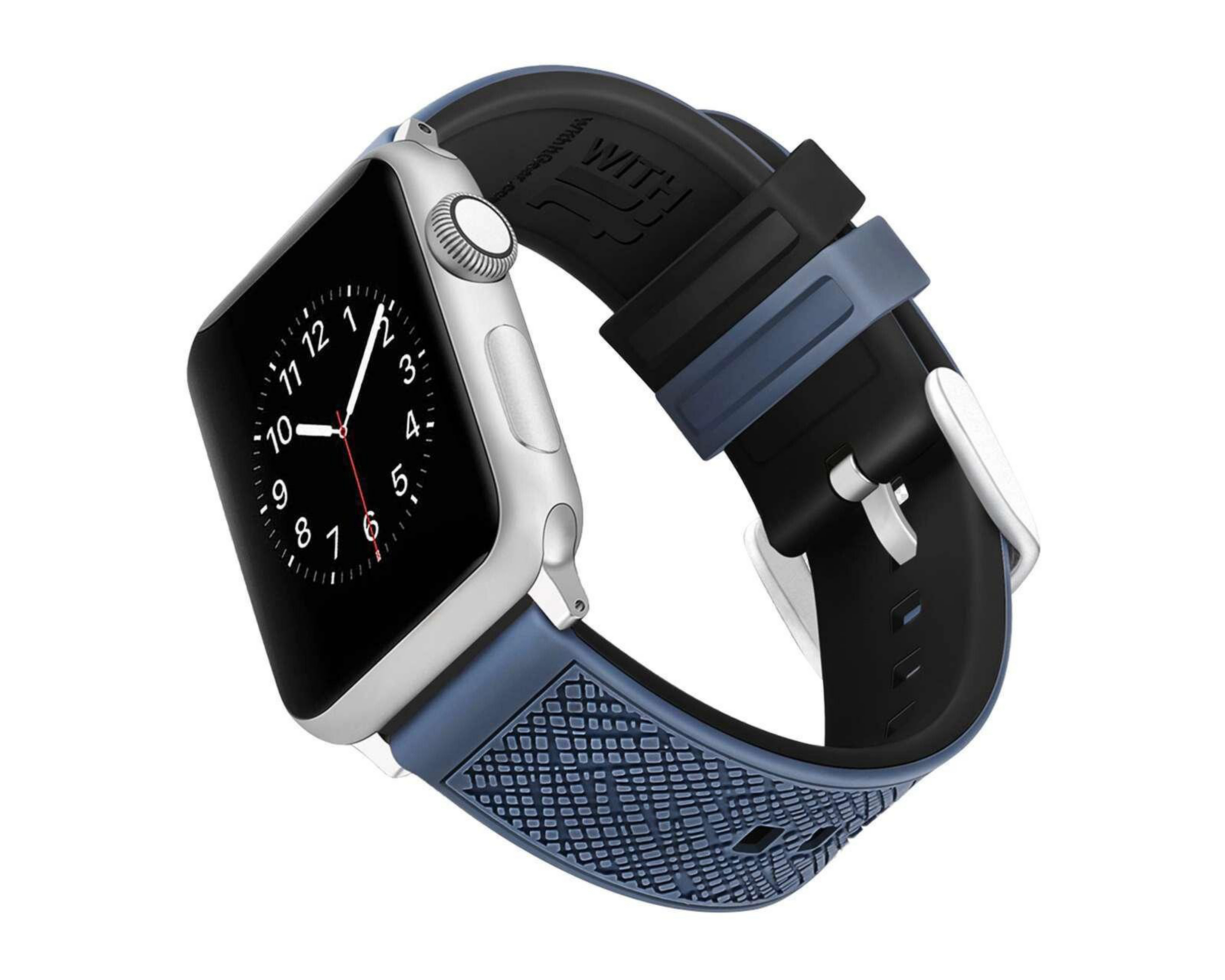 Foto 4 pulgar | Correa Withit Azul para Apple Watch de 42/44 mm