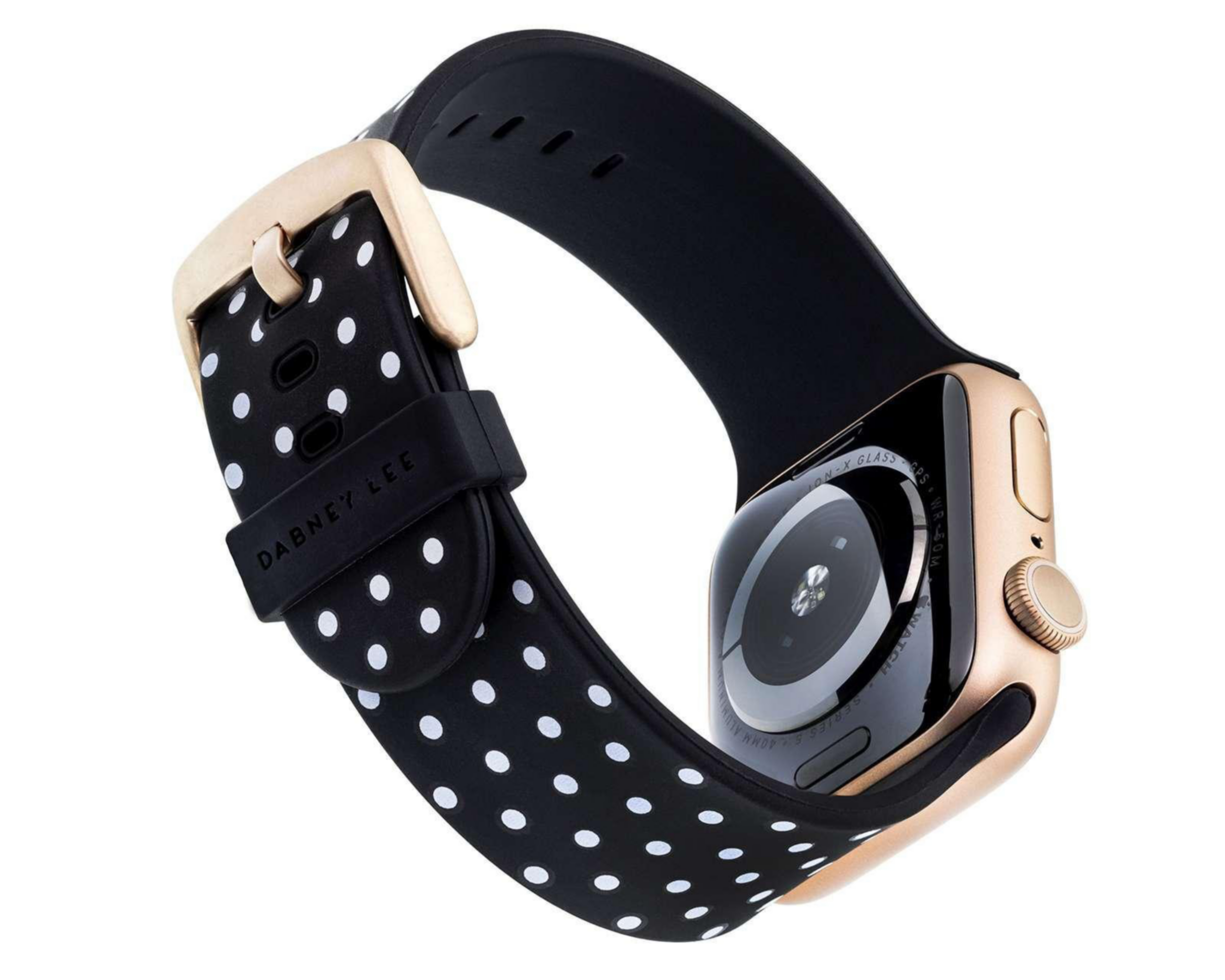 Foto 3 pulgar | Correa Dabney Lee Negra para Apple Watch de 38/40 mm