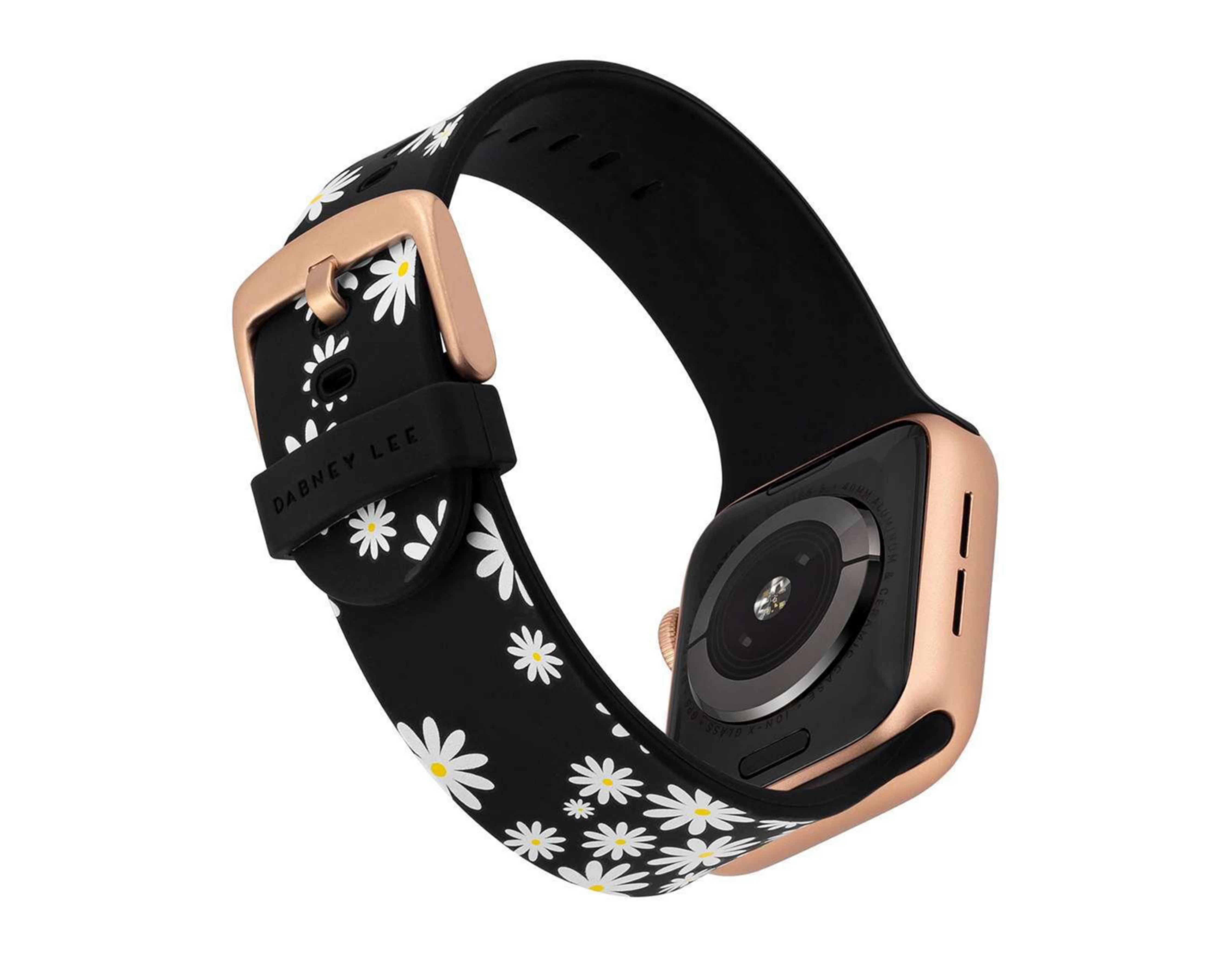 Foto 3 pulgar | Correa Dabney Lee Negra para Apple Watch de 42/44 mm