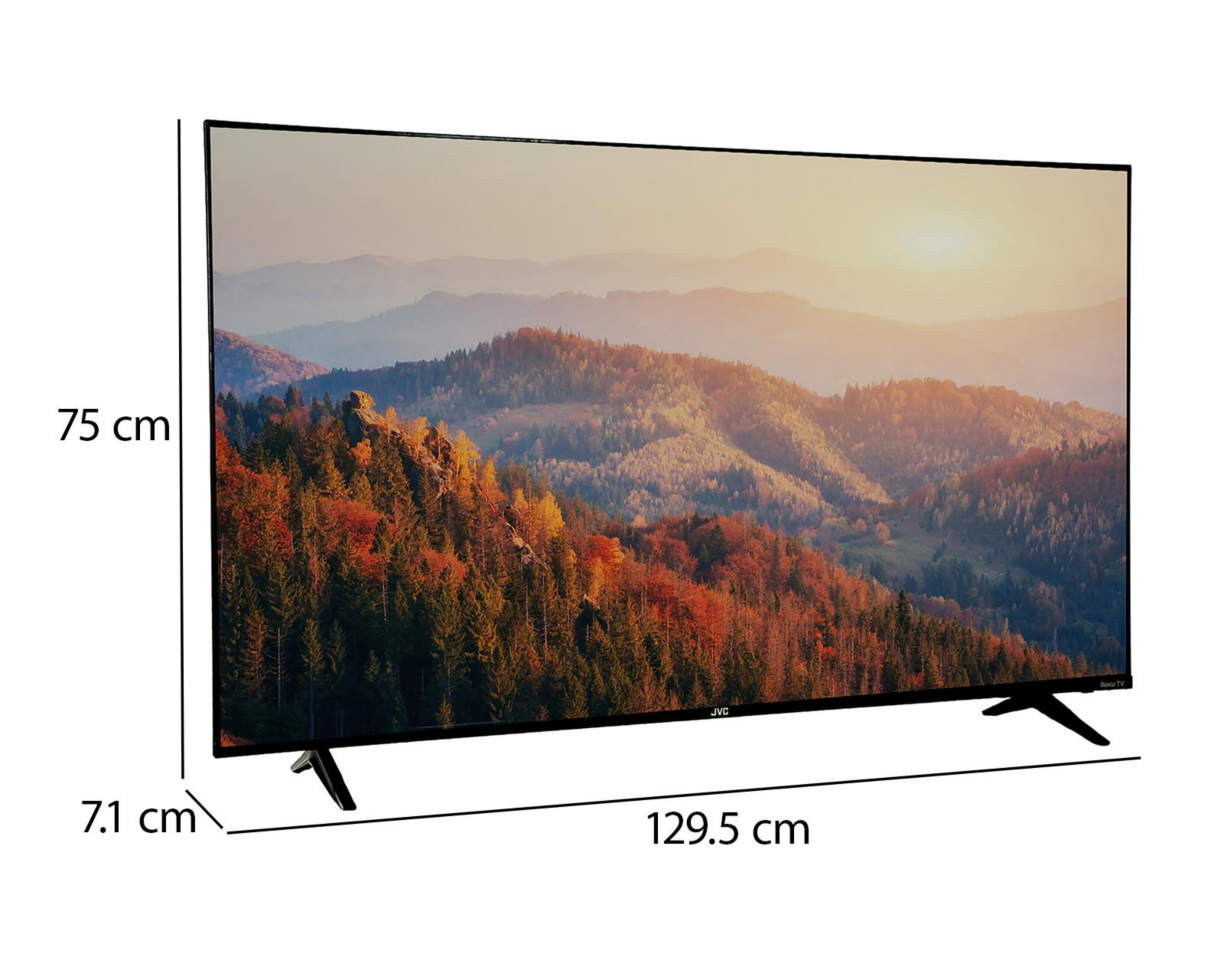 Foto 5 pulgar | Pantalla Smart TV JVC LED 58 Pulgadas Ultra HD 4K SI58URF